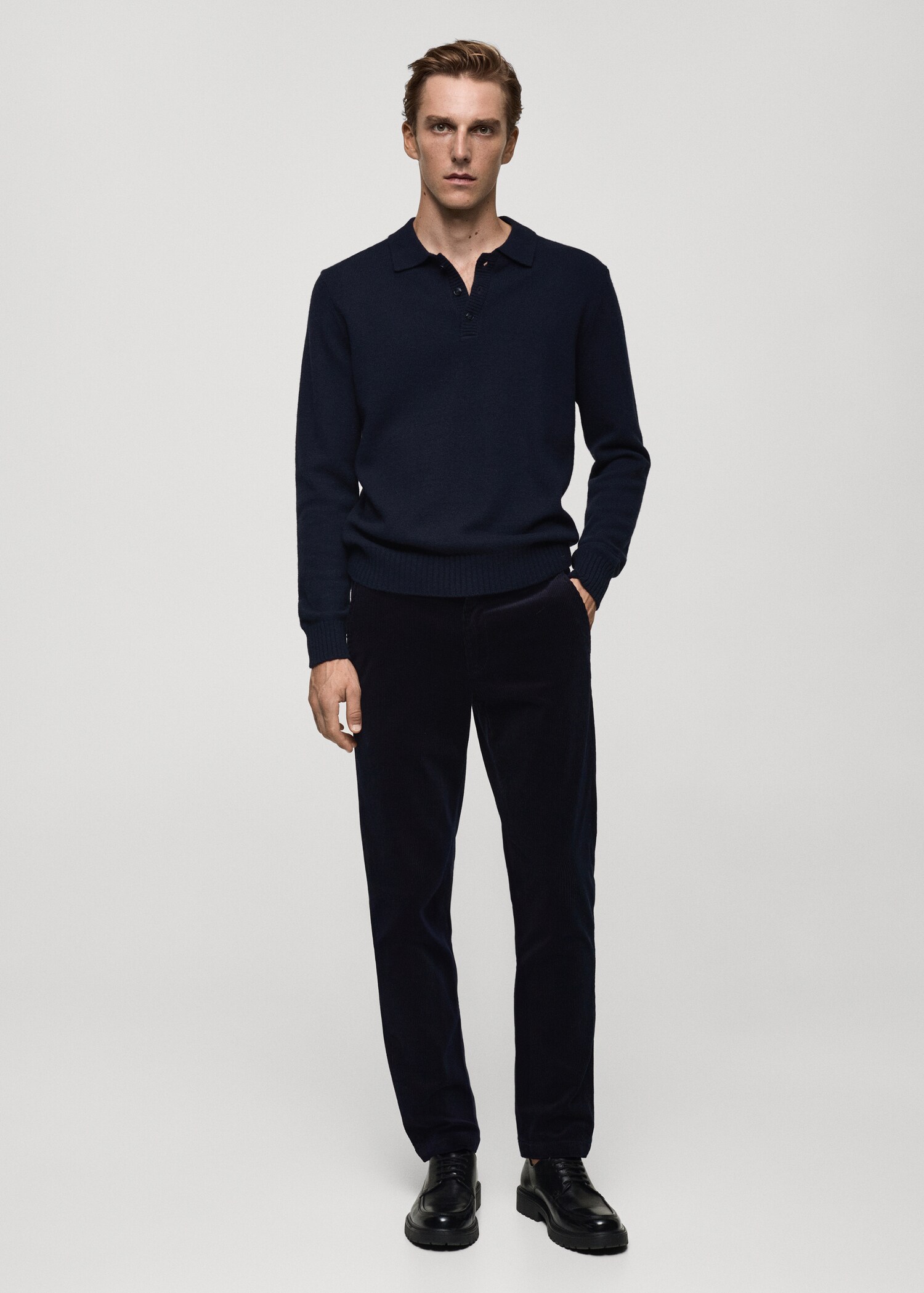 Slim Fit-Cordhose - Allgemeine Ansicht