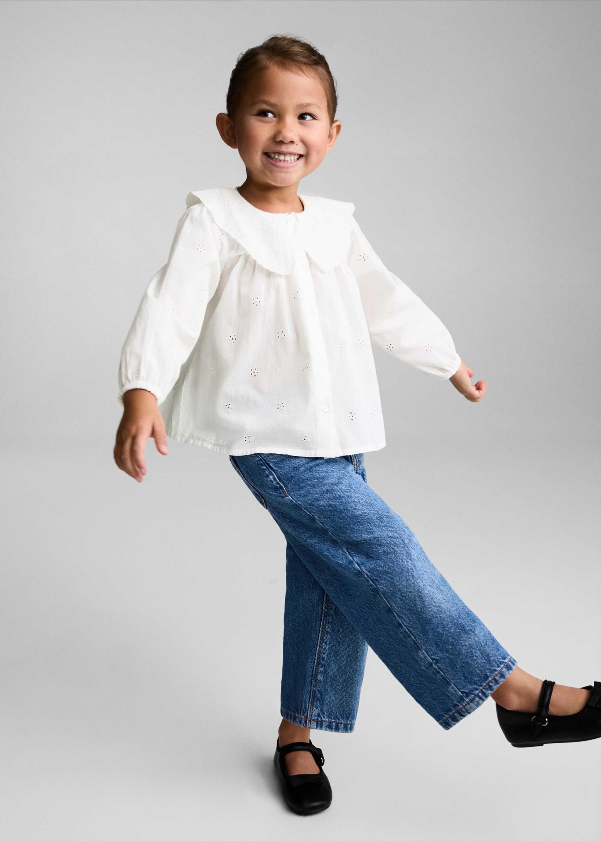 Blouse détails brodés - Plan général