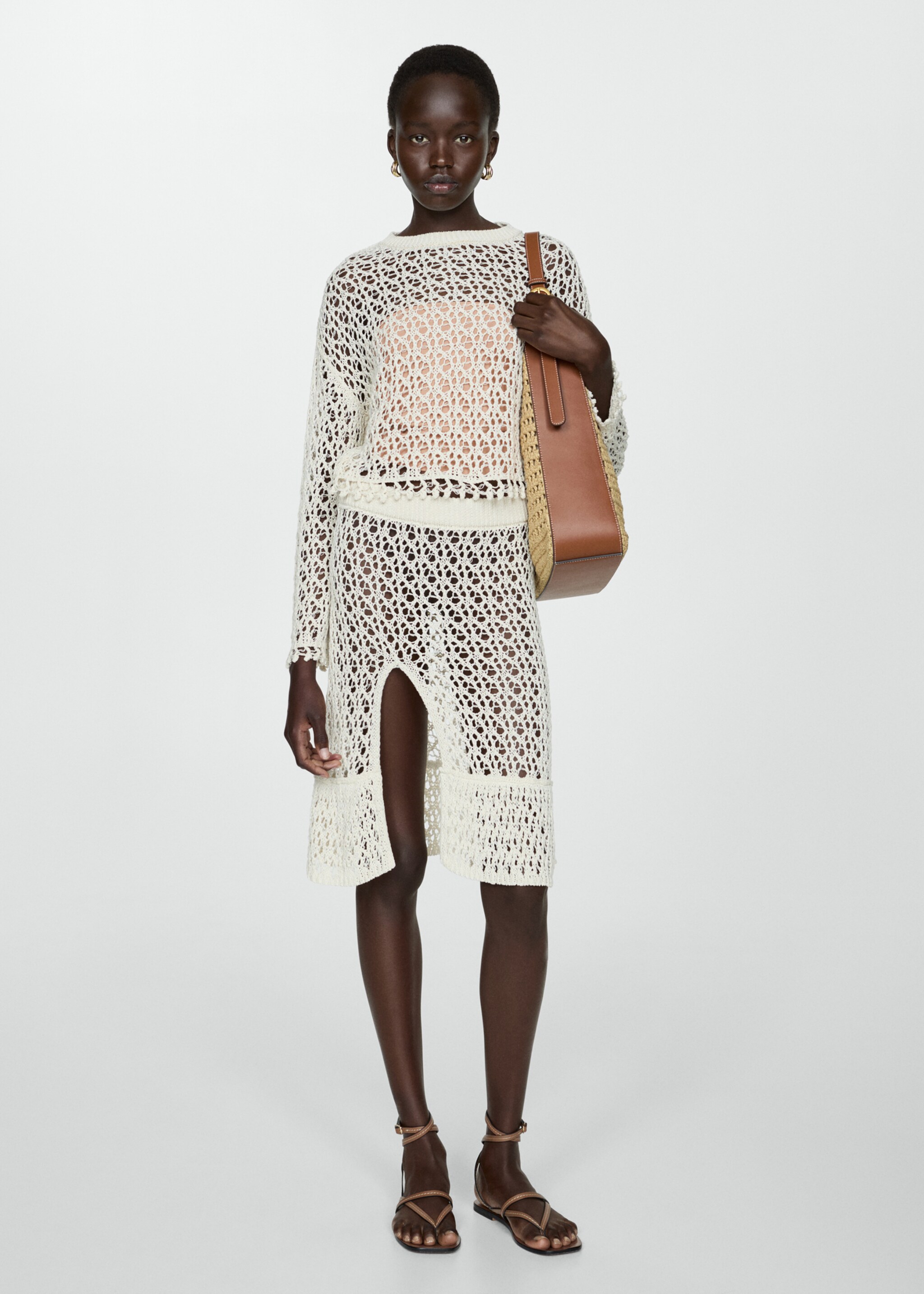 Bandeau top - General plane, Nude. Ref: 77070373-00.