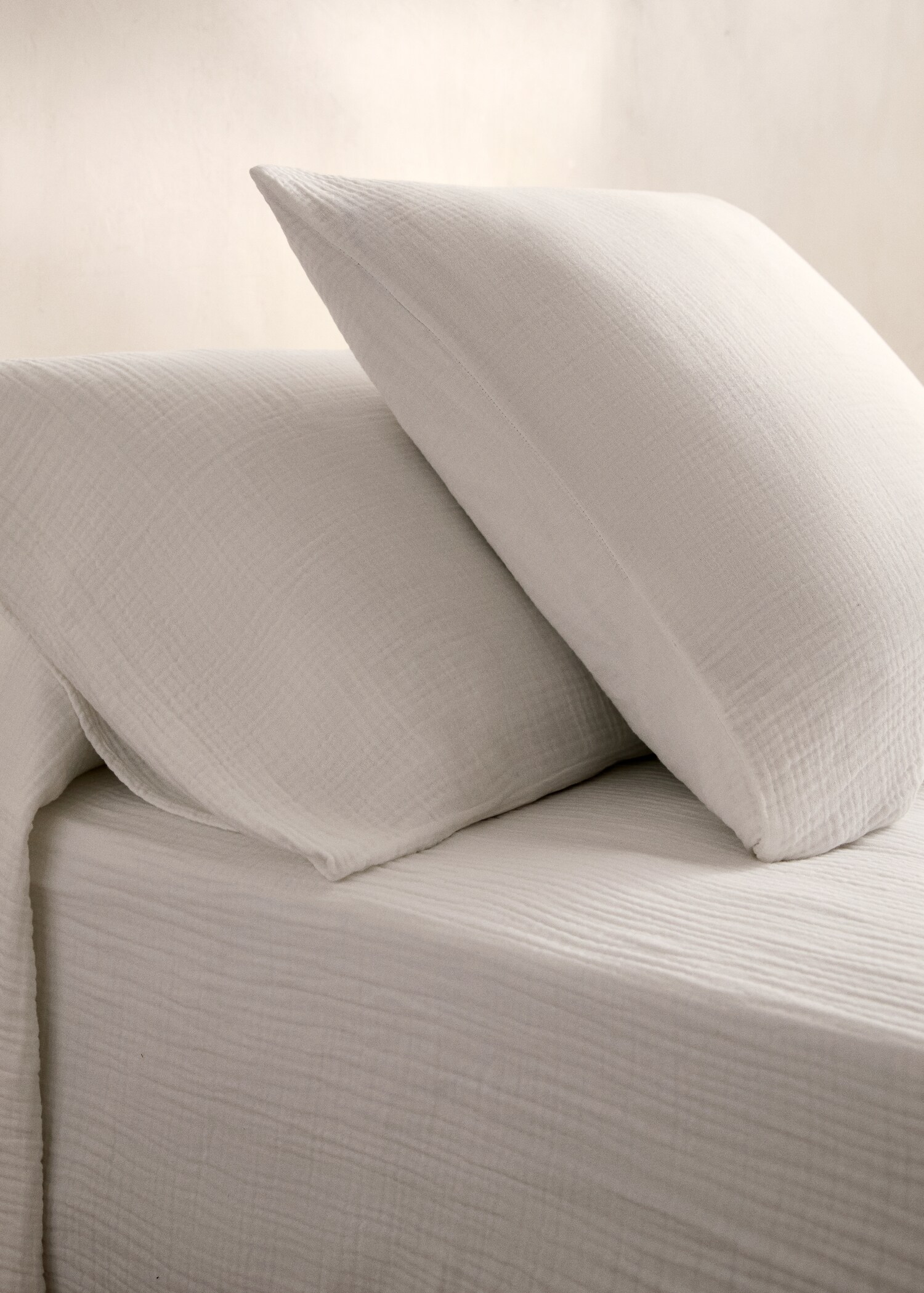 Funda de coixinera gasa cotó 45x110cm - Pla general