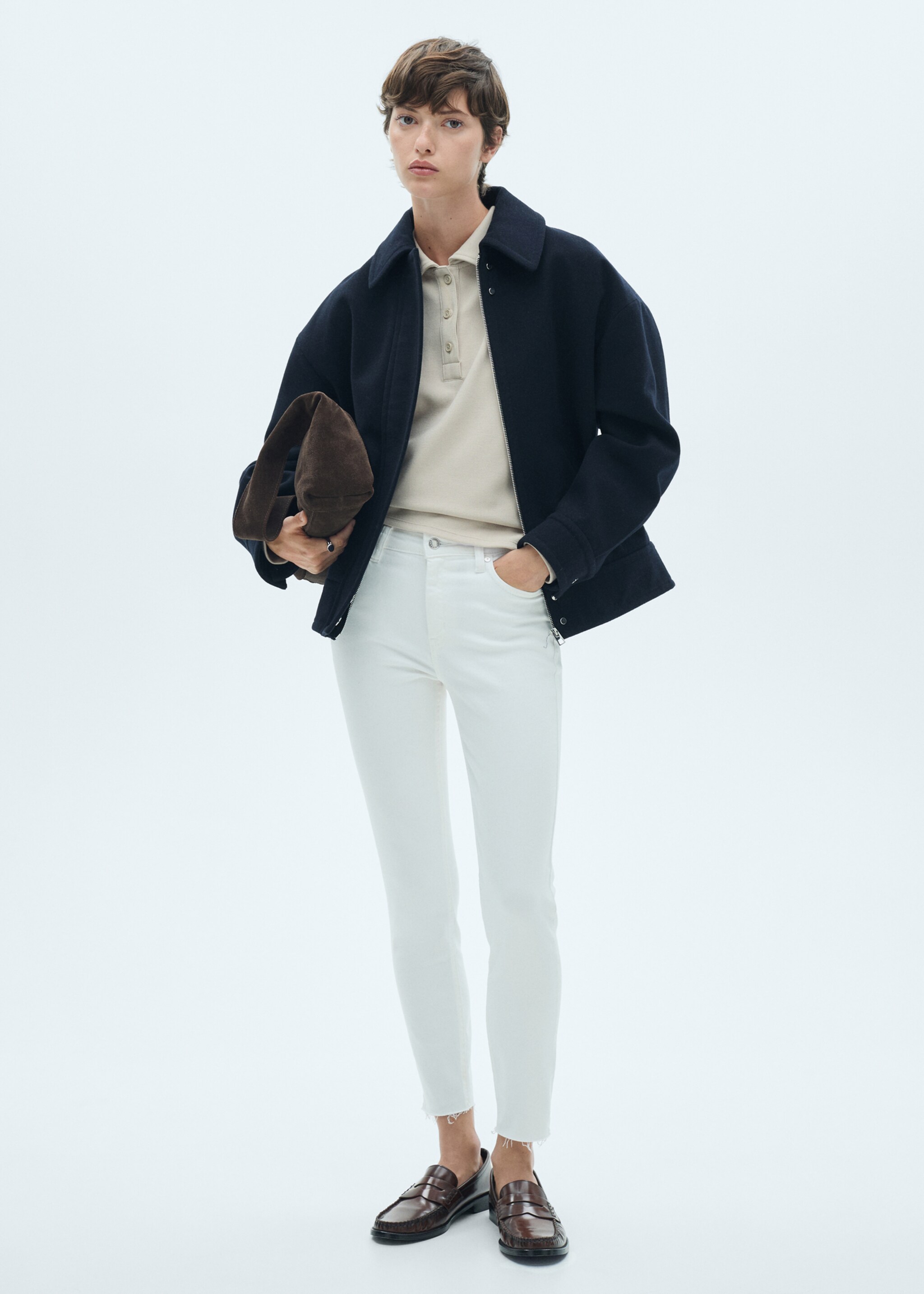 Skinny-Jeans in Cropped-Länge - Allgemeine Ansicht