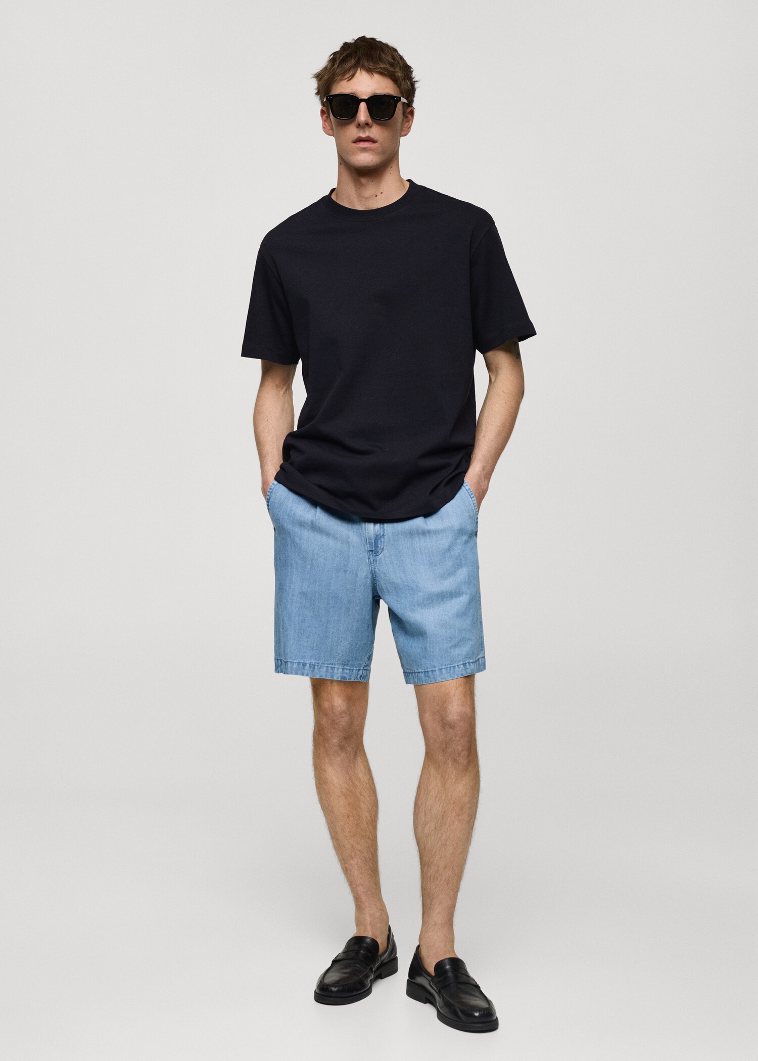 Maglietta basic 100% cotone relaxed-fit - Piano generale