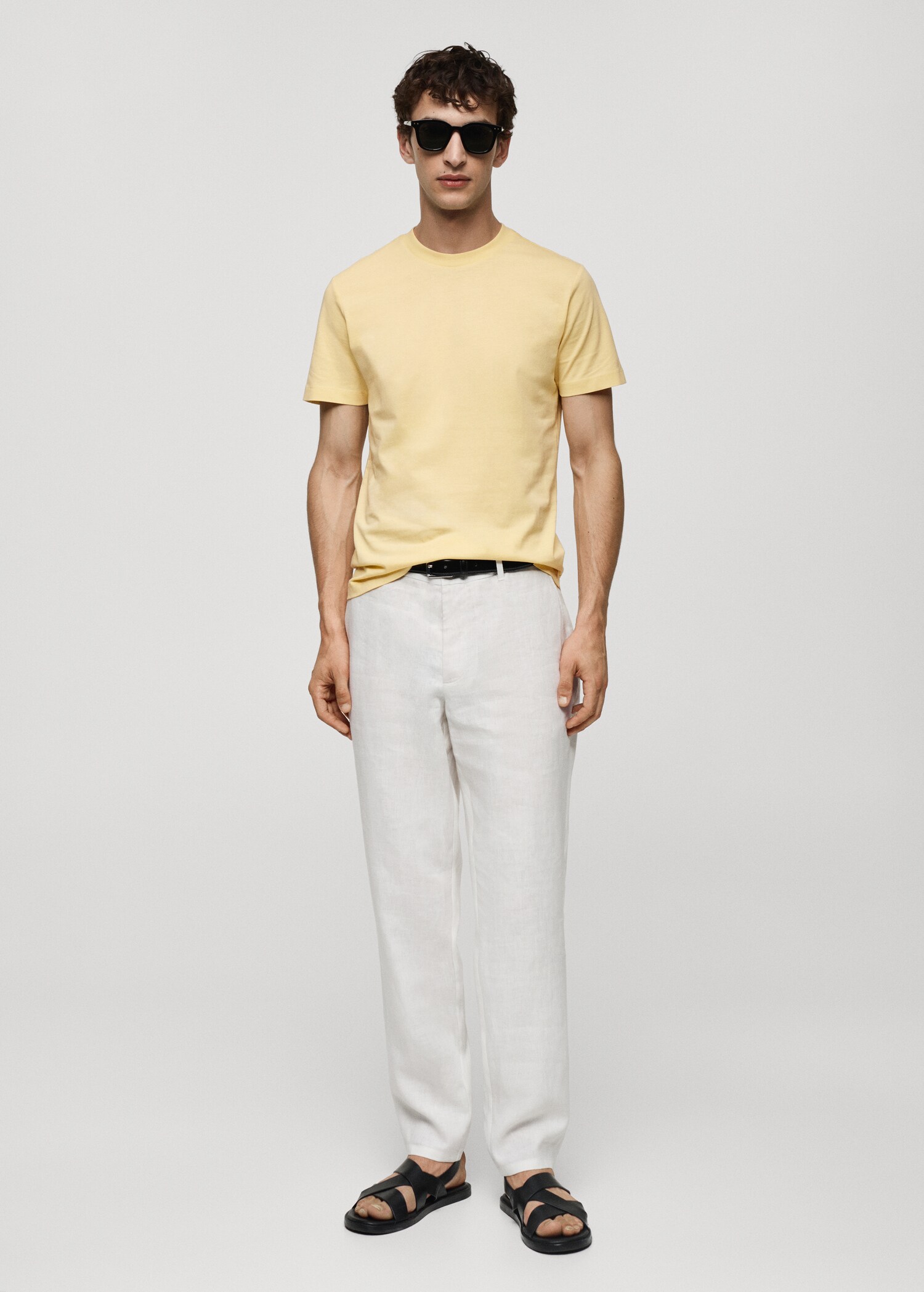 Chemise coton slim fit - Plan général