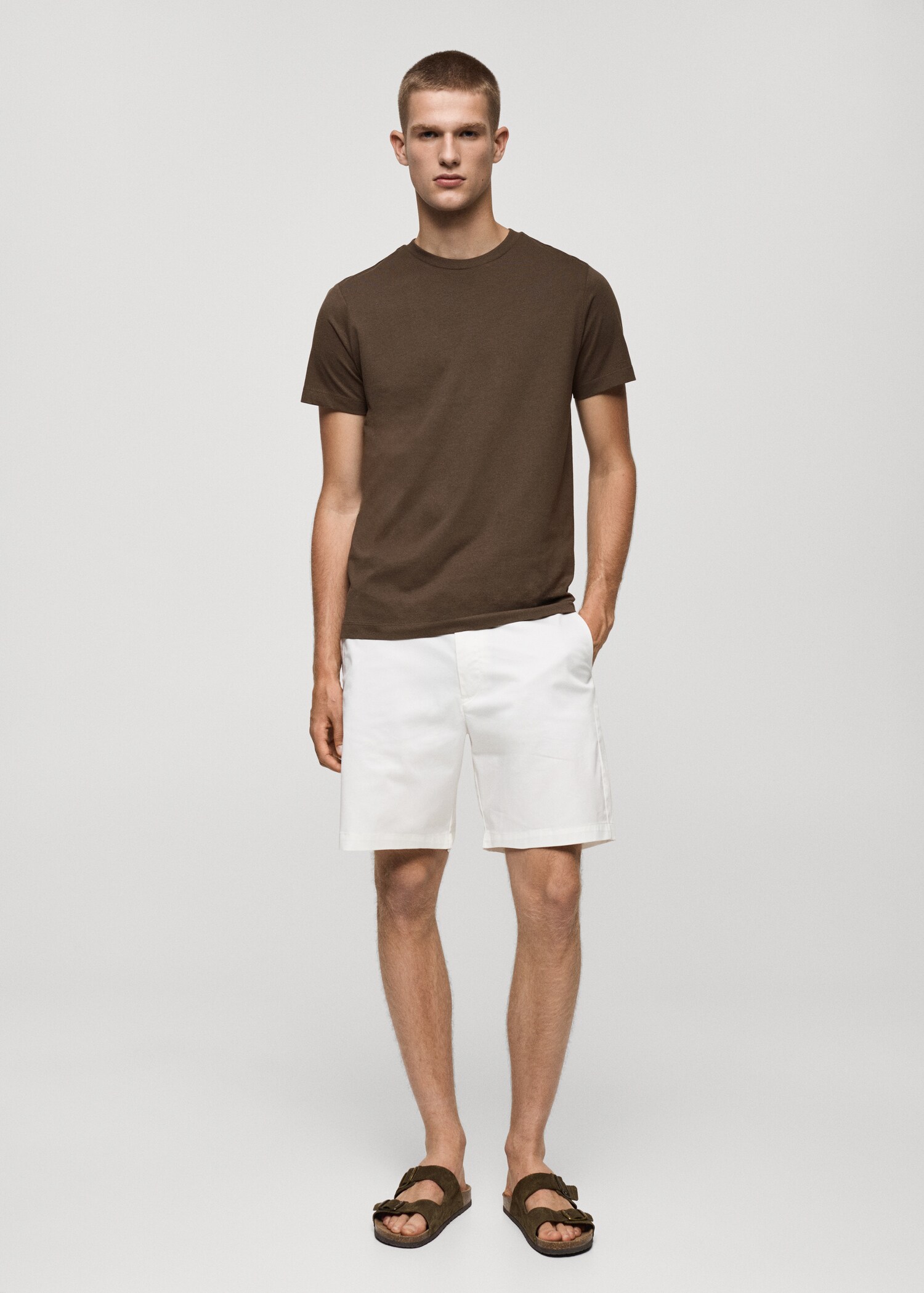 Μπλούζα βαμβάκι slim fit - Γενικό πλάνο