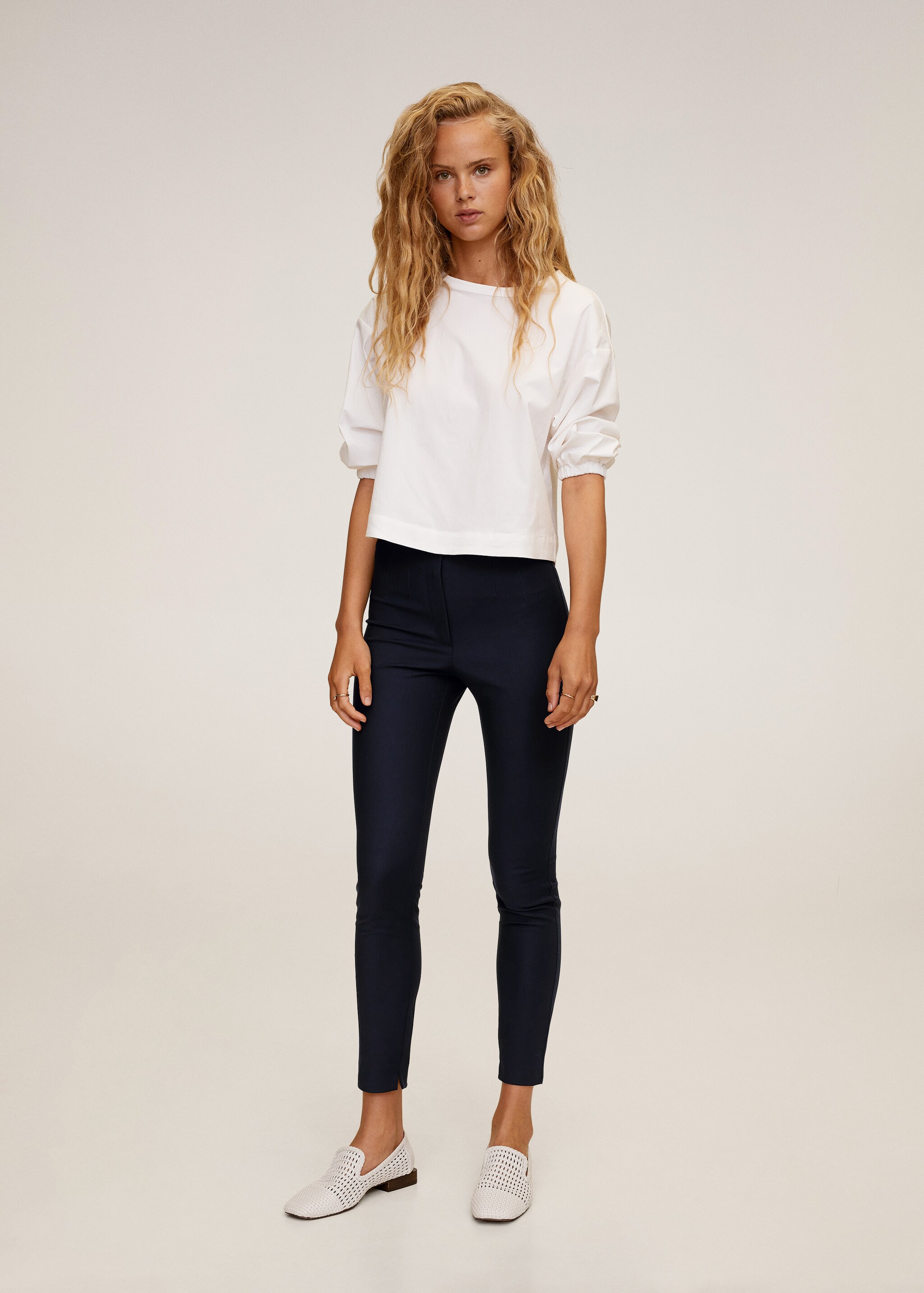 Elastic waist pants - General plane
