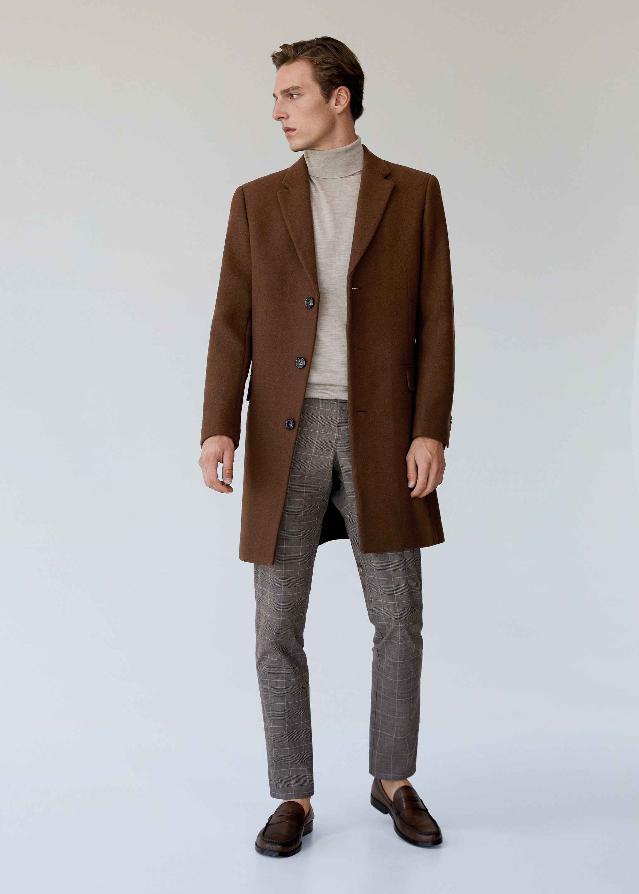 Vesta slim fit ze strečové látky - Celkový náhled