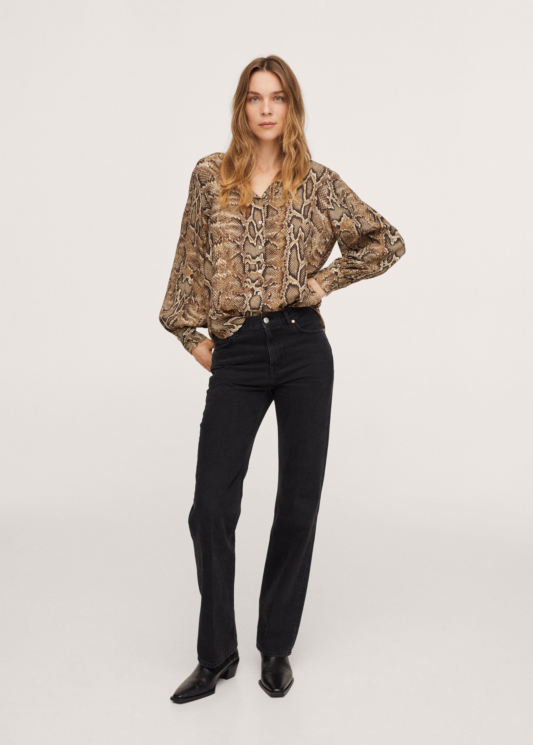 Snake print shirt - General plane