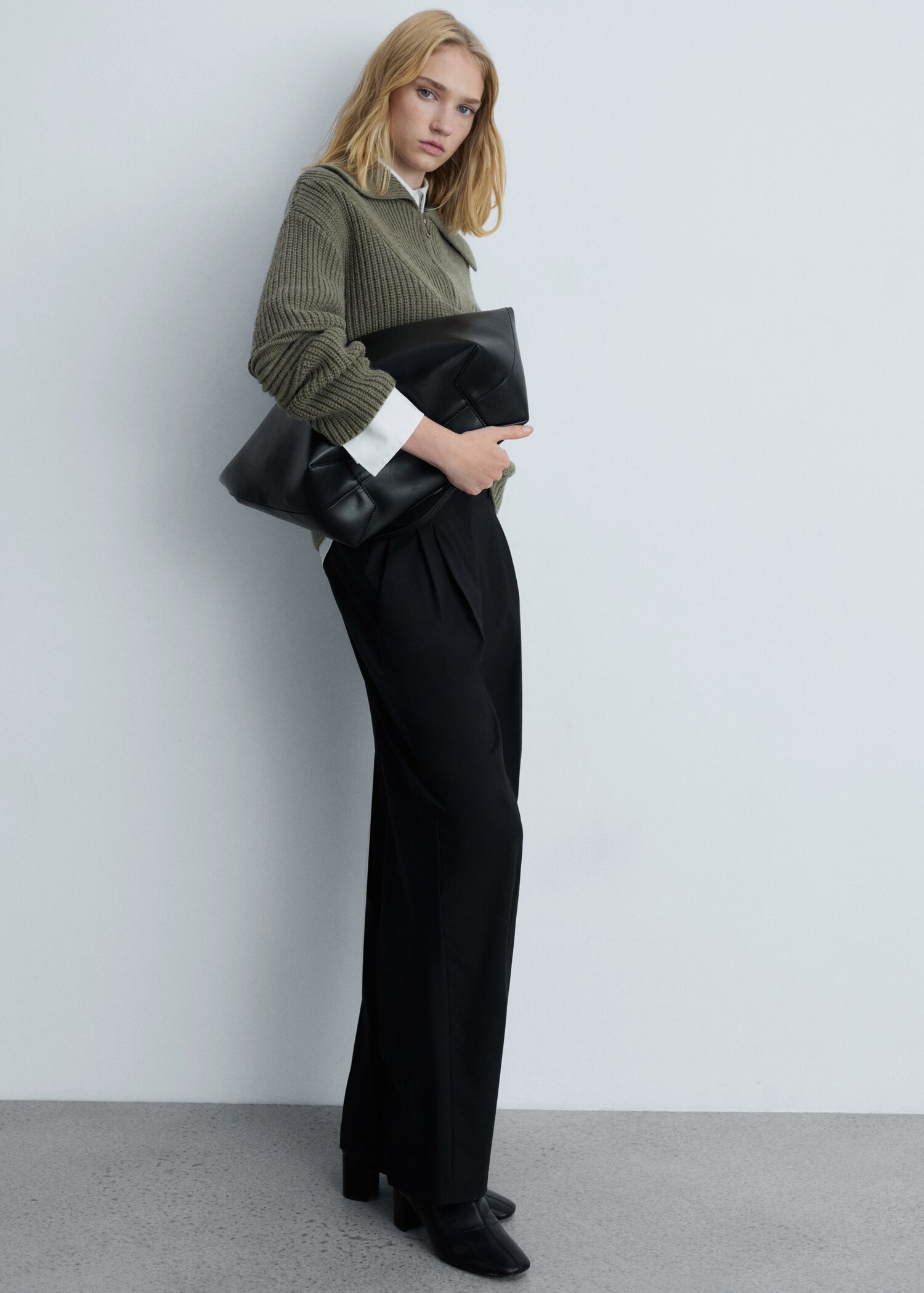 Block-heel ankle boots - General plane