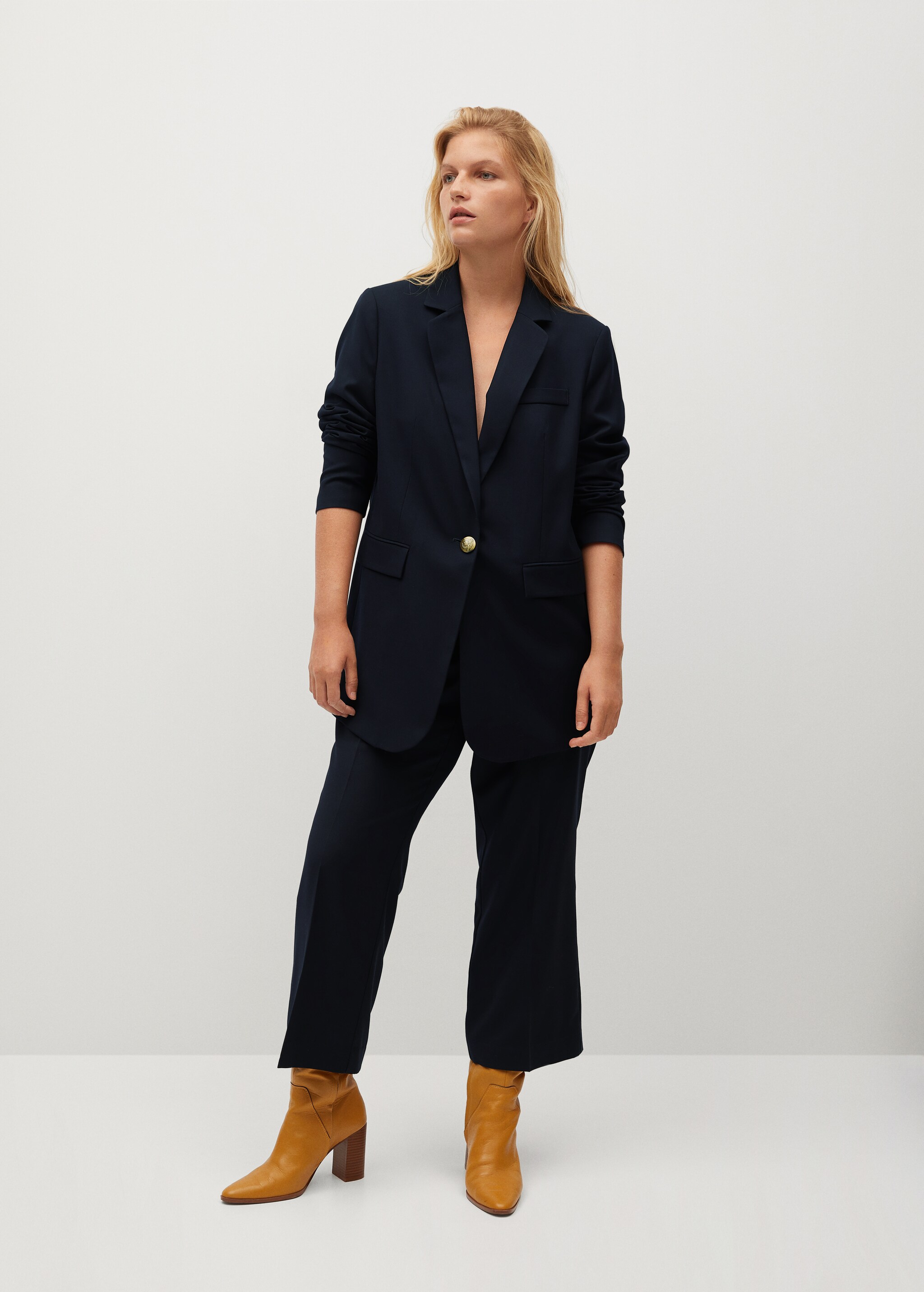 Structured Blazer button - General plane