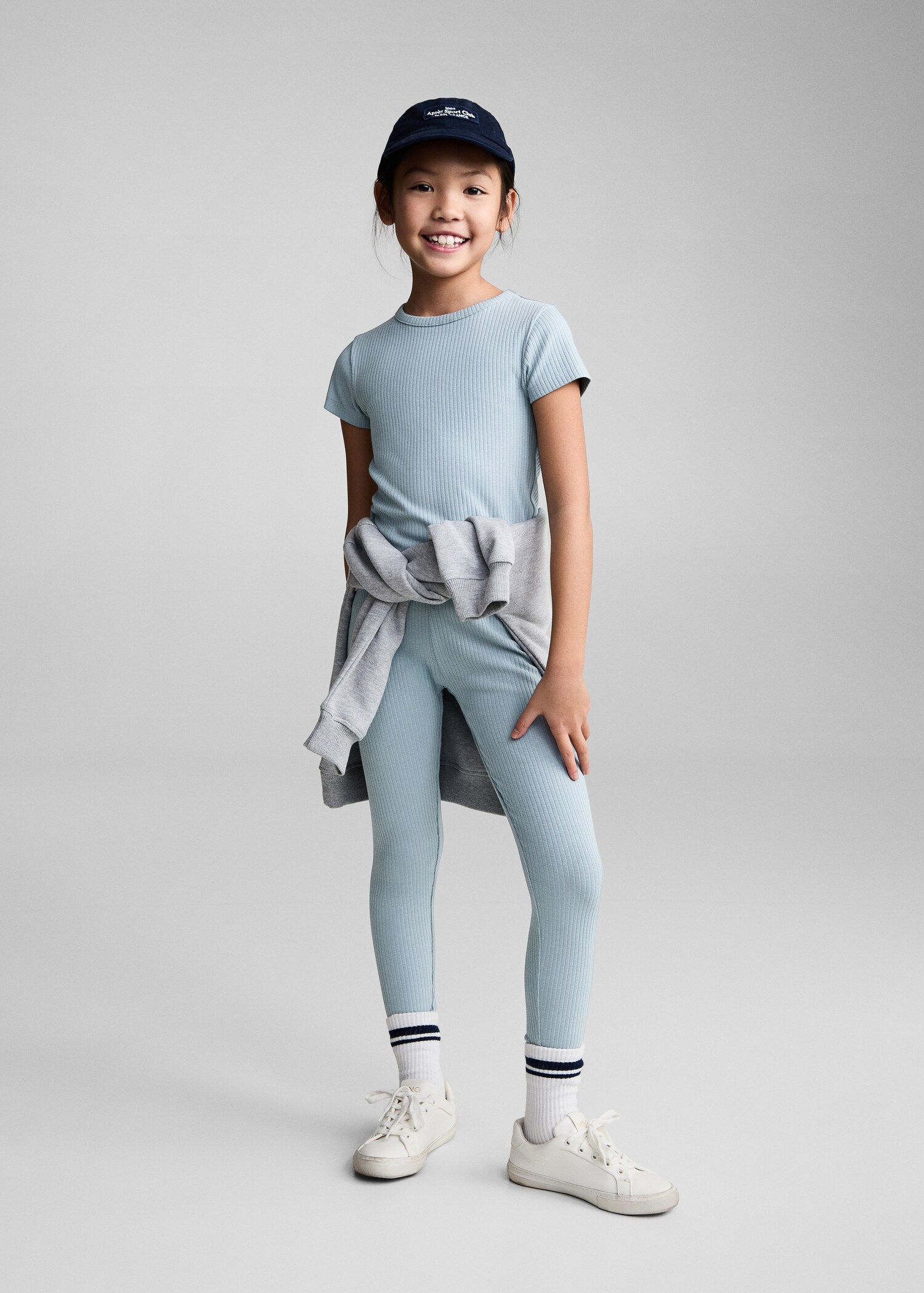 Leggings canalé algodón - Plano general