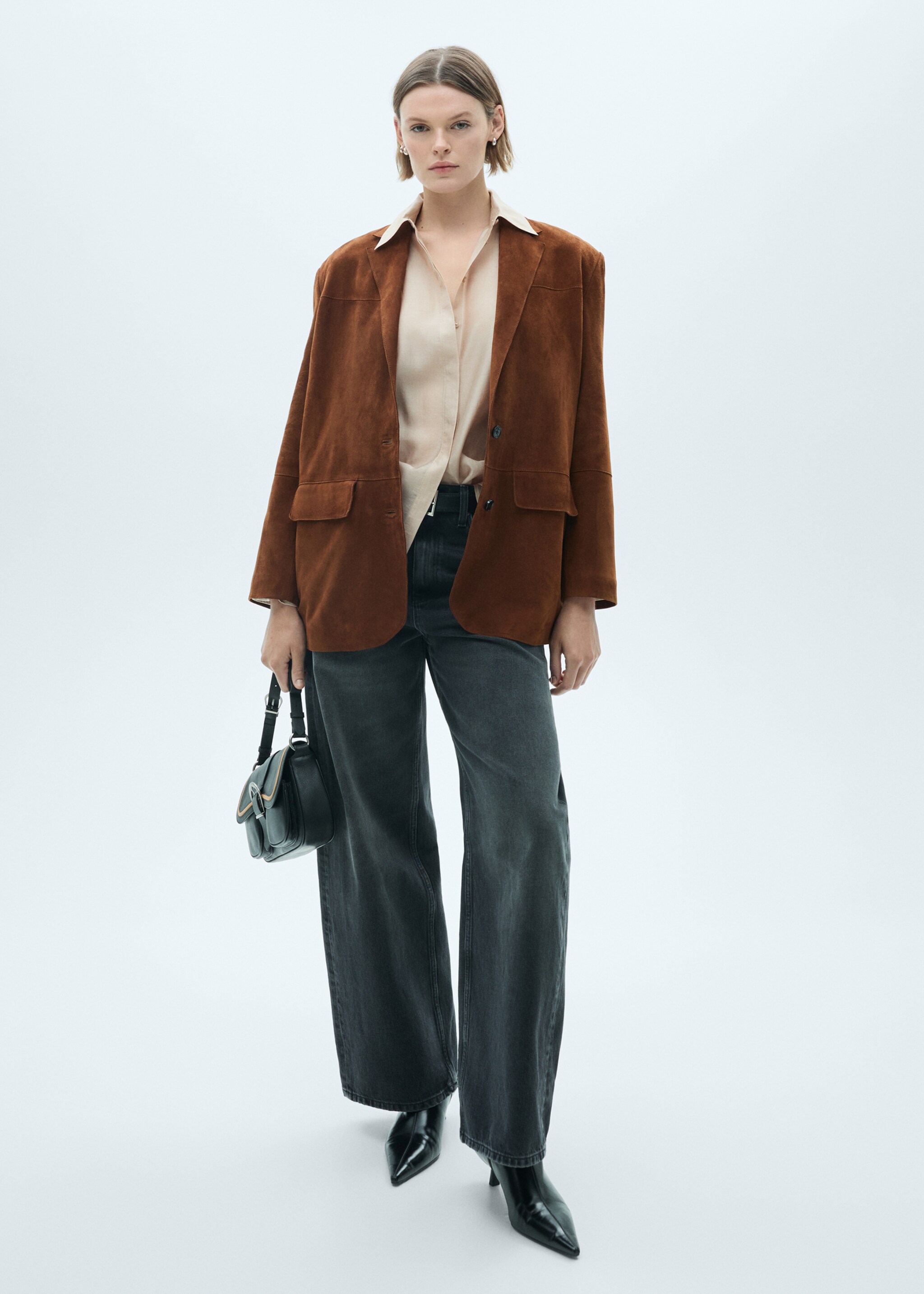 Satin lyocell shirt - General plane