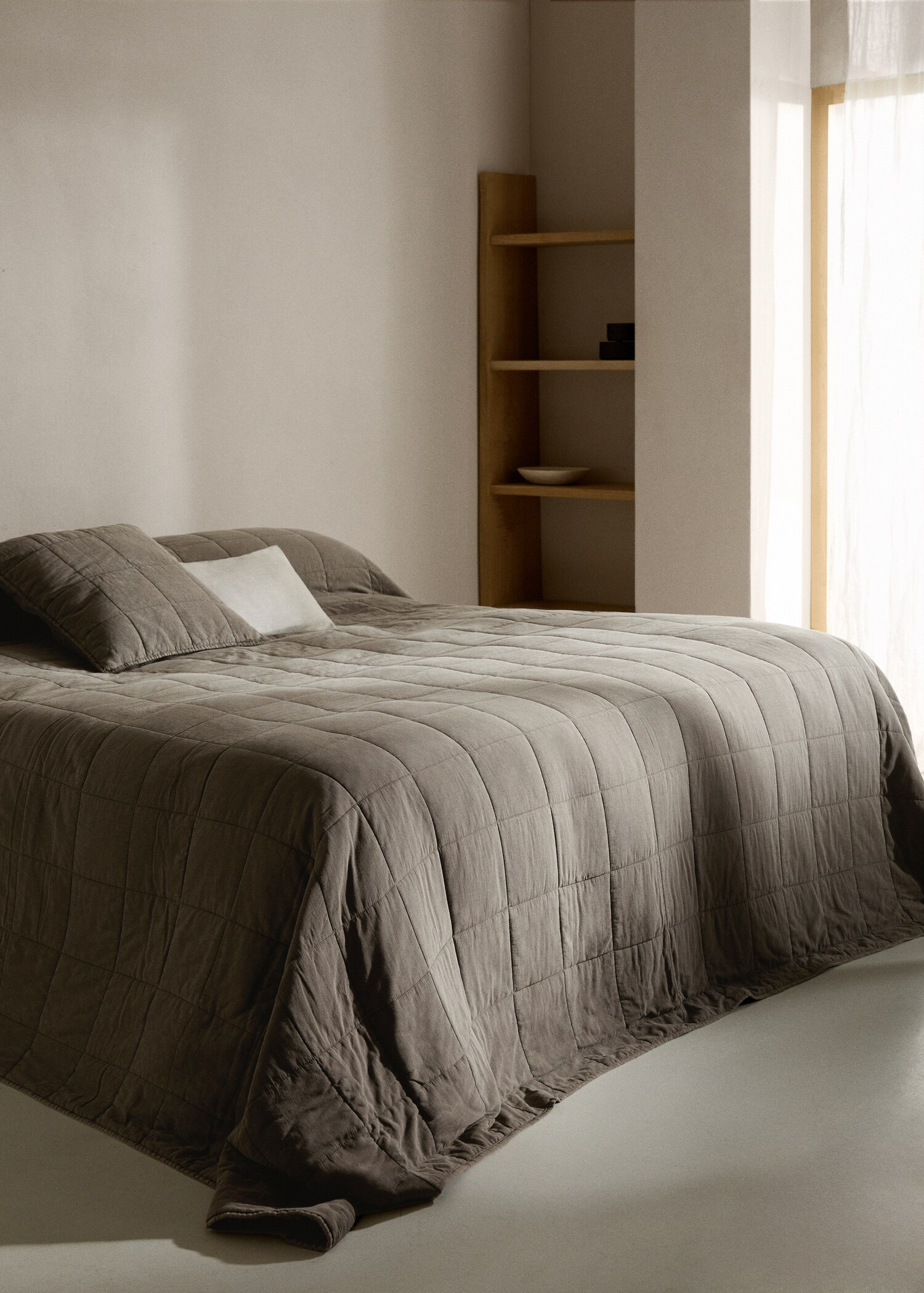 Quiltat bomullstäcke 130/150 cm - Allmän bild