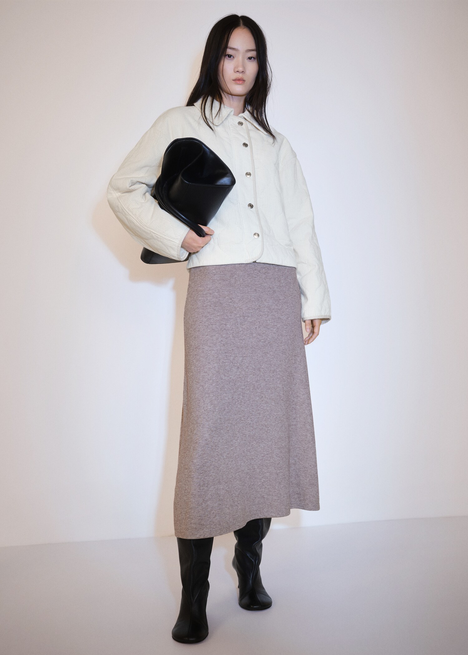 Gesteppte Cordjacke - Allgemeine Ansicht