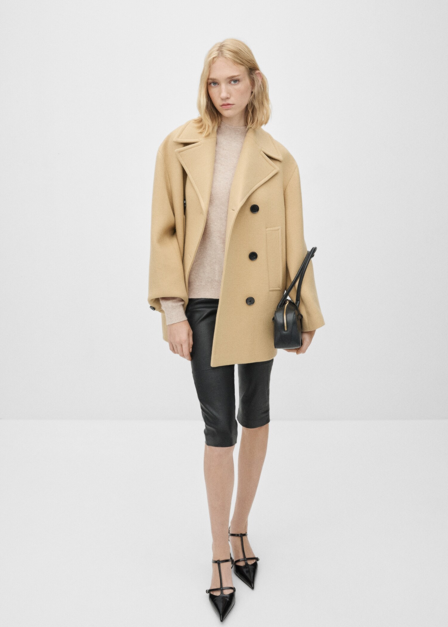 Jersey 100% cashmere cuello perkins - Plano general