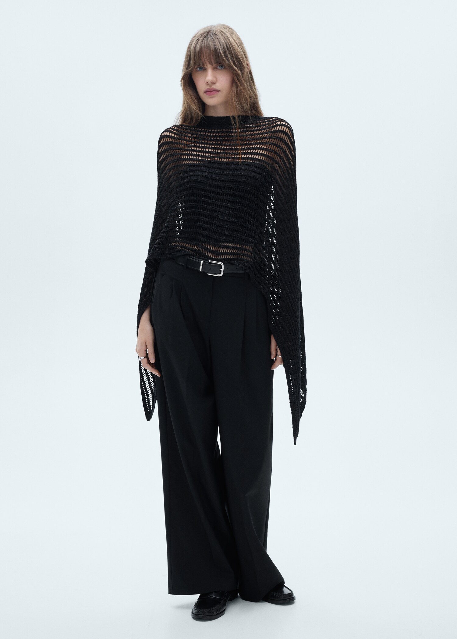 Cape crochet Lurex - Plan général