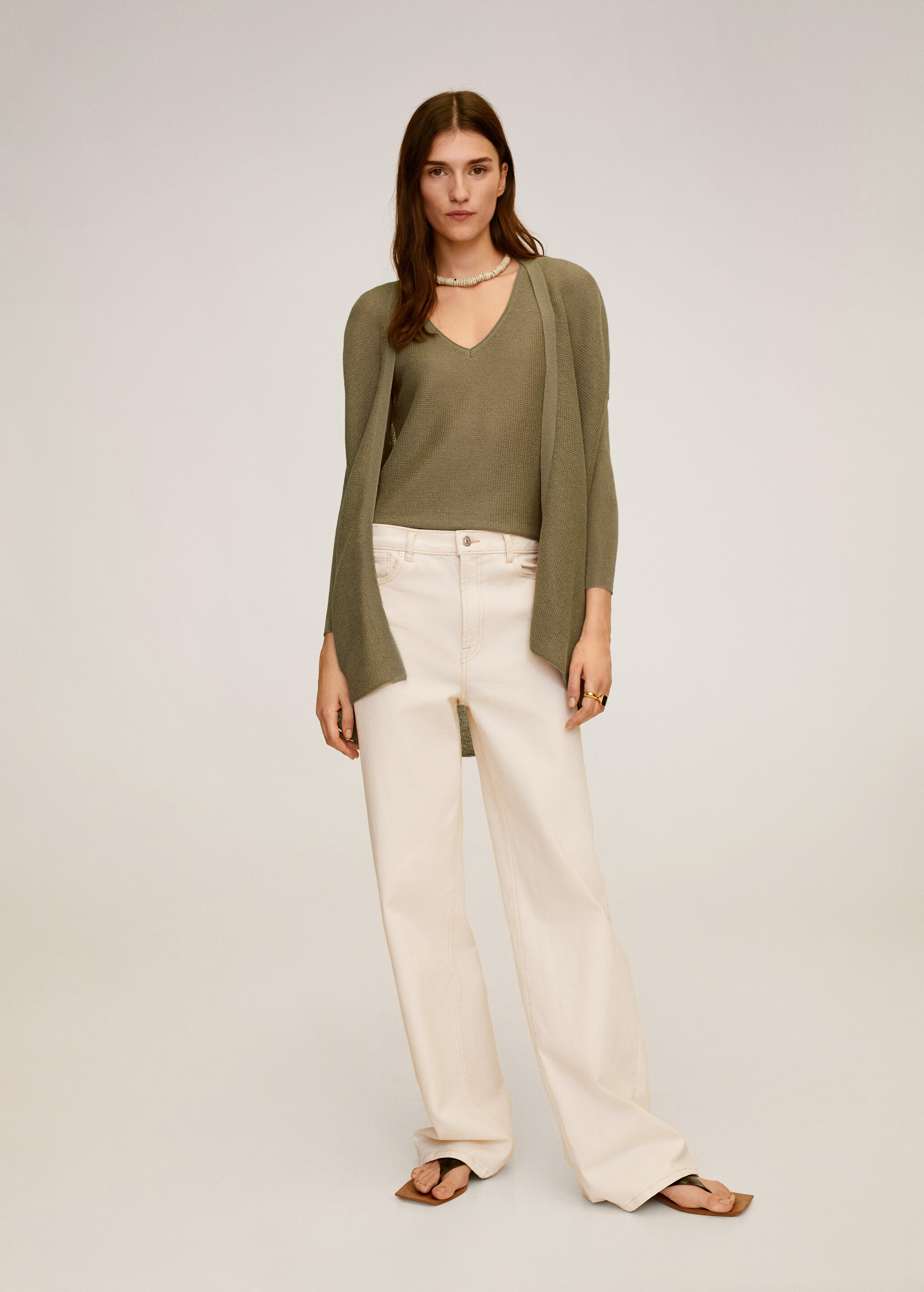 Top cuello pico - Plano general