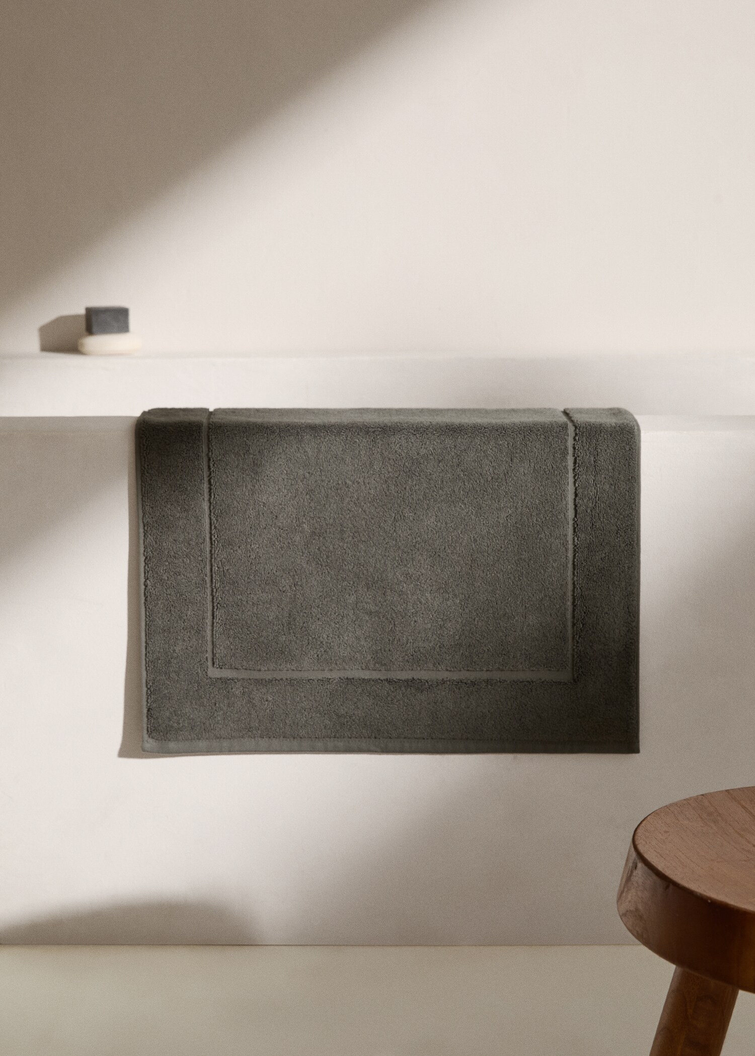 100% cotton bath mat - General plane