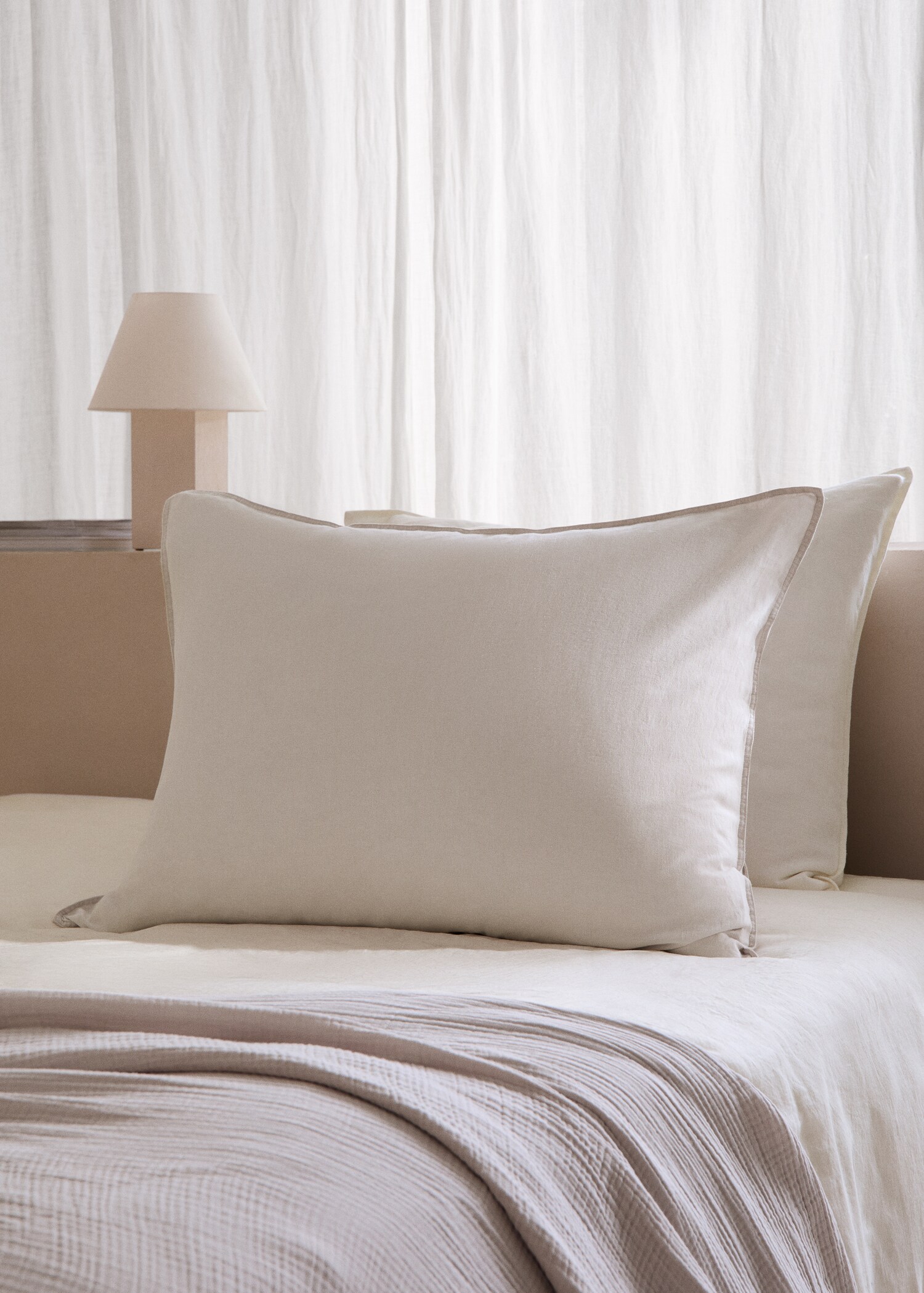 100% linen cushion cover 70x90cm - General plane