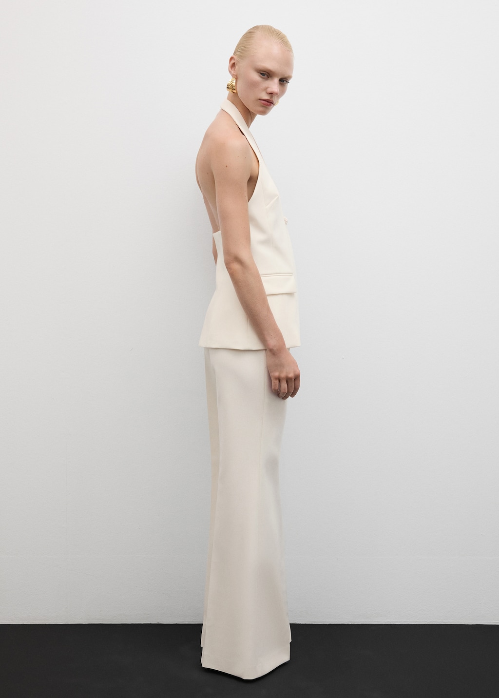 Flared suit pants - Women | MANGO OUTLET USA