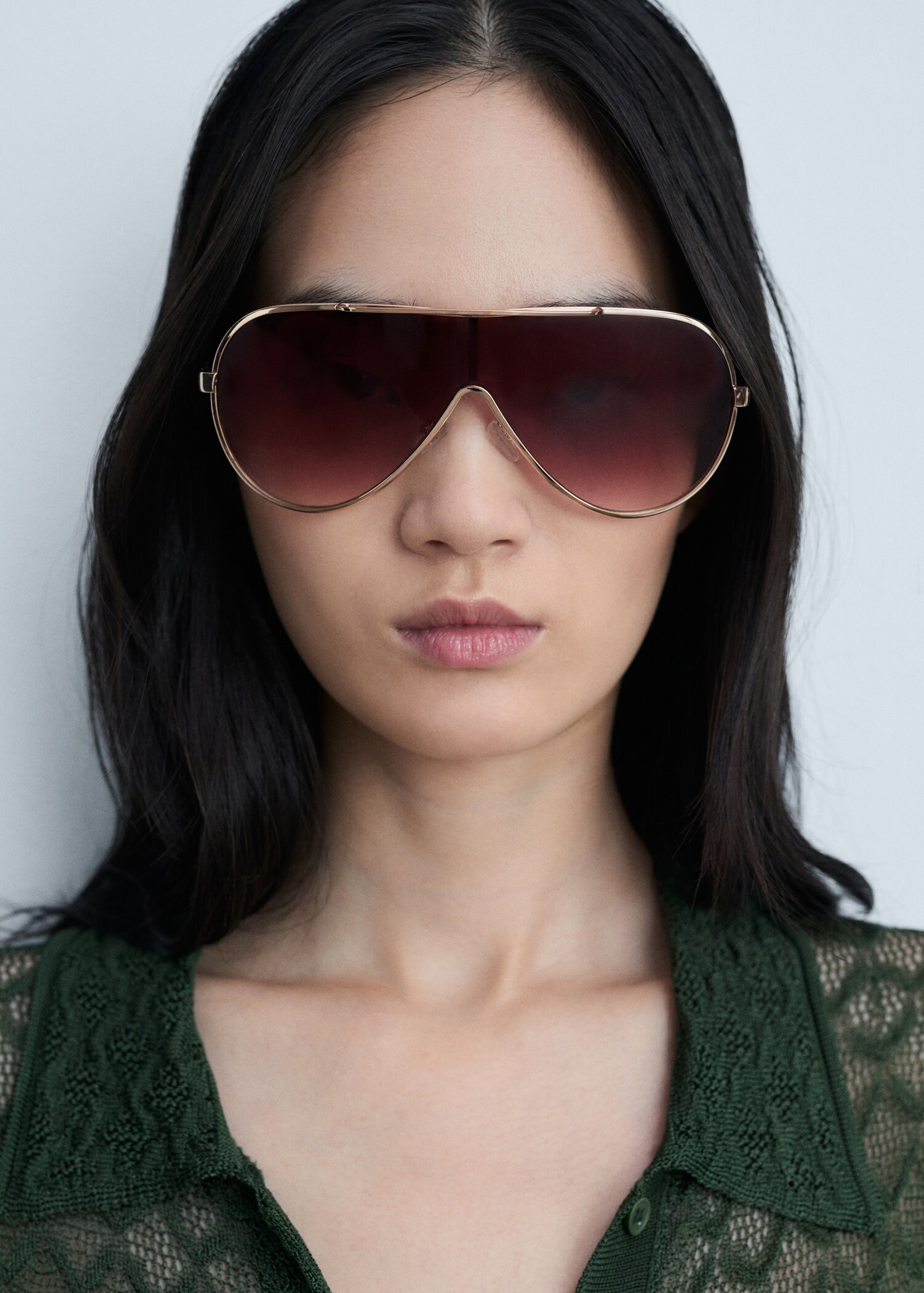 Gafas de sol pantalla - Plano general