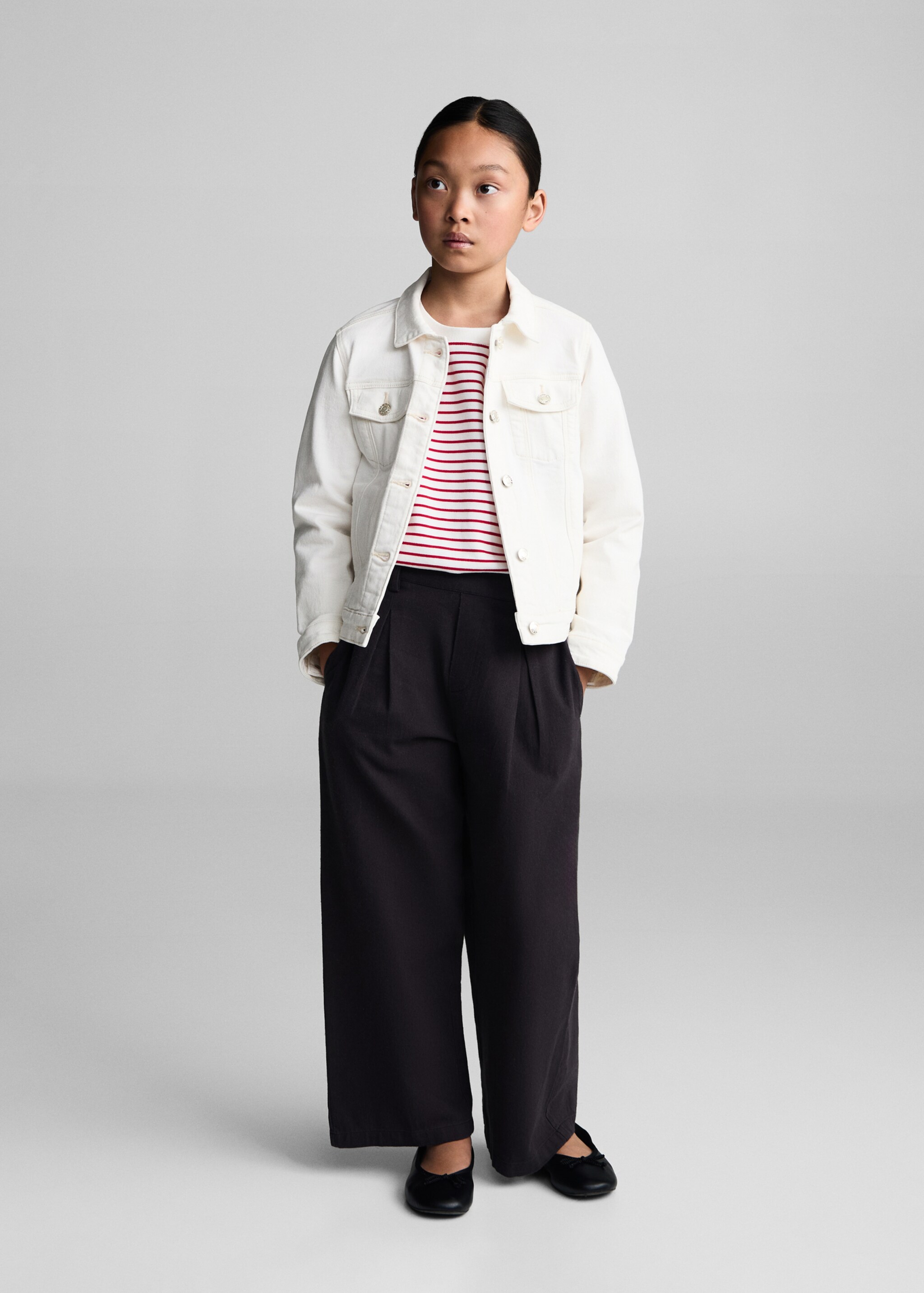 Pleat detail trousers - General plane, Charcoal. Ref: 77084764-00.