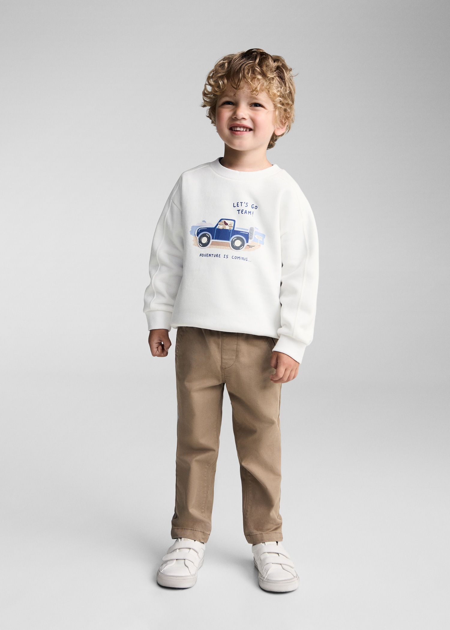 Path print sweatshirt - General plane