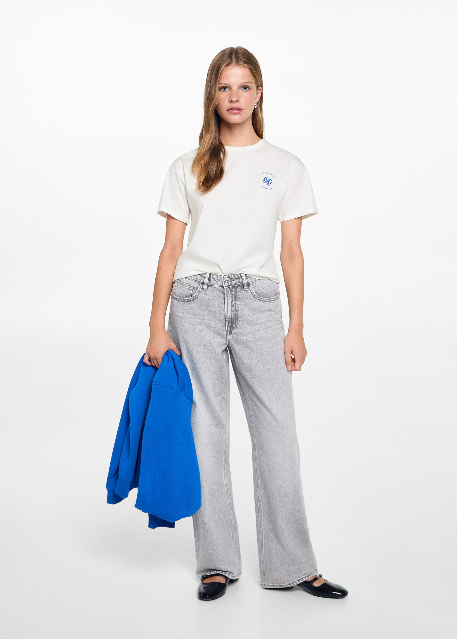 Printed t-shirt on the back - General plane