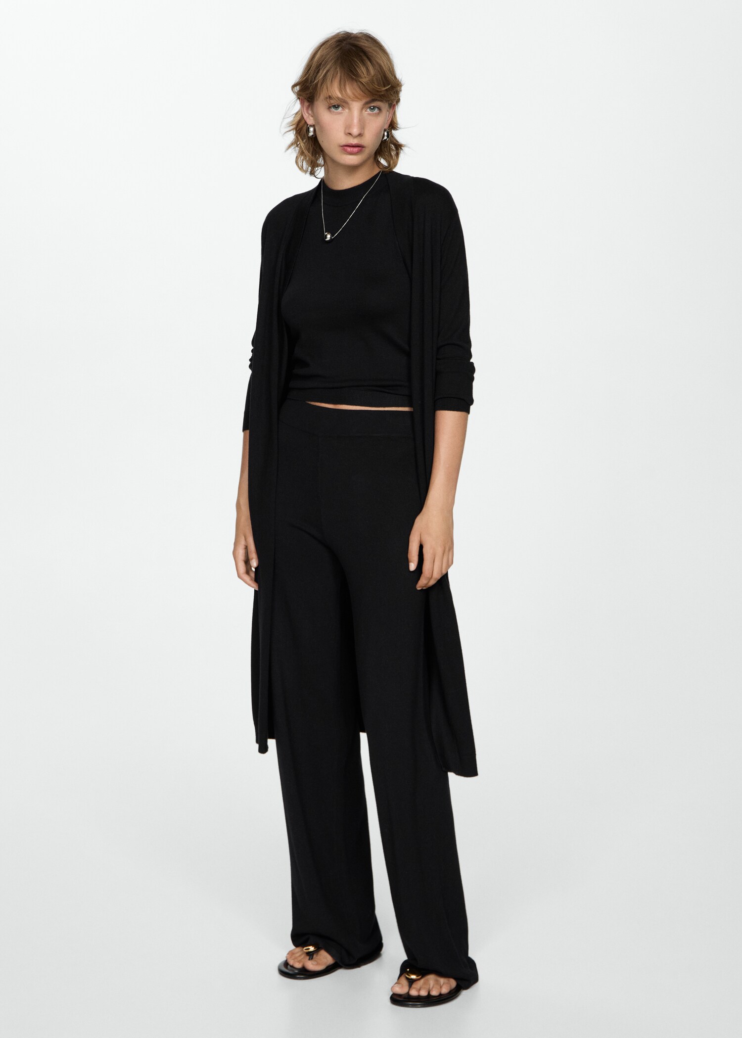 Wideleg-Strickhose - Allgemeine Ansicht