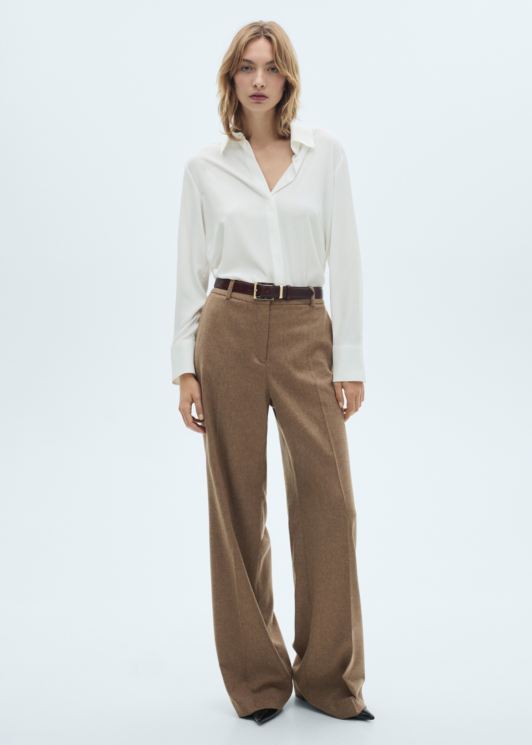 Fluid long-sleeved shirt - General plane, Off White. Ref: 77085628-00.