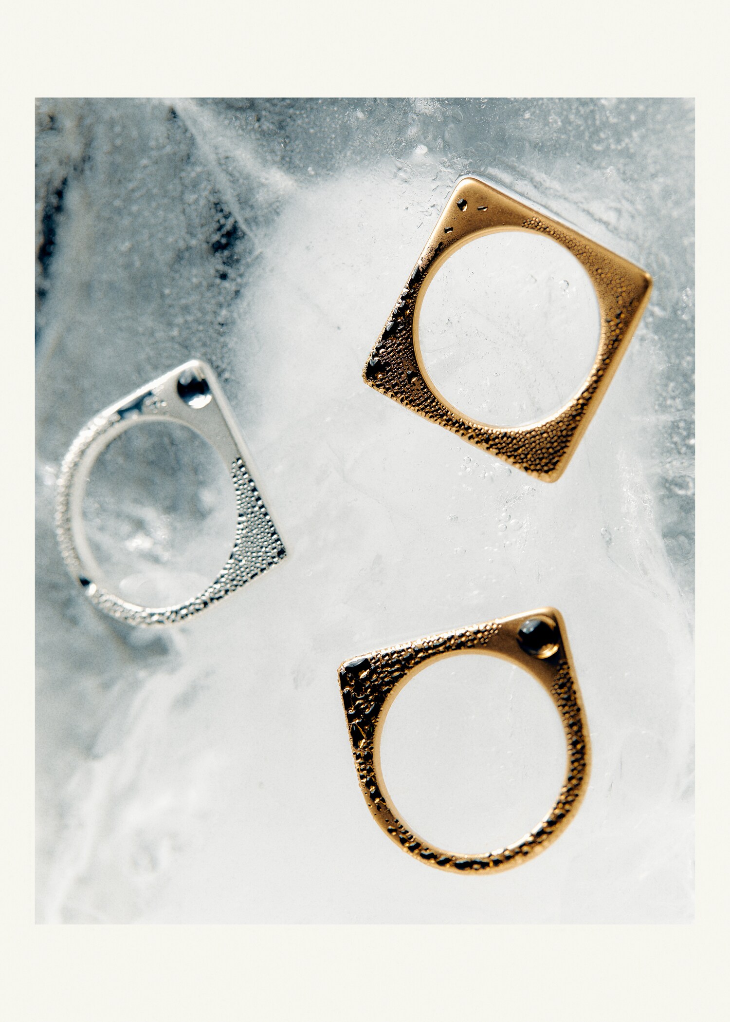 Pack 3 anillos combinados - Plano general