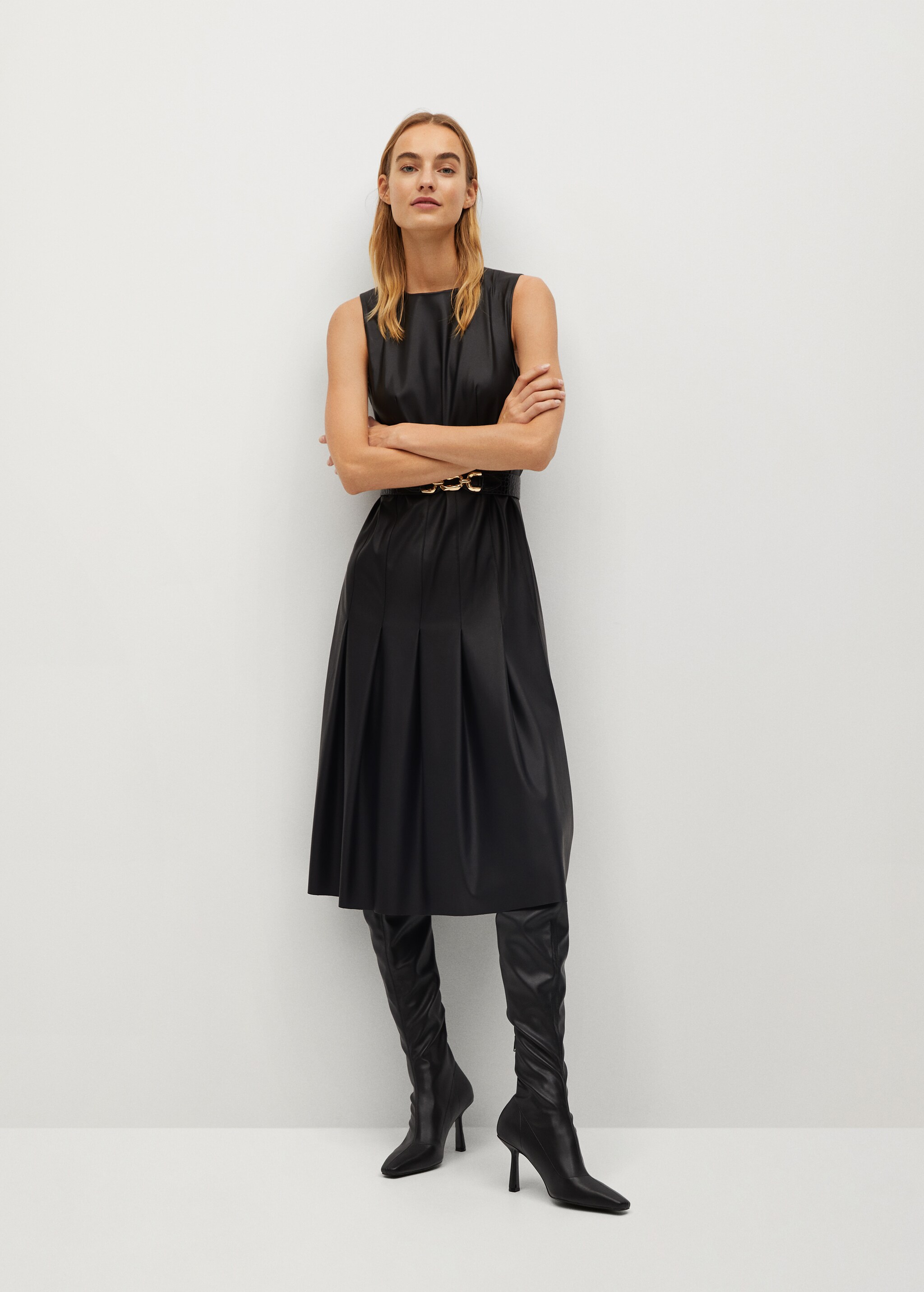Elastic high heel boots - General plane