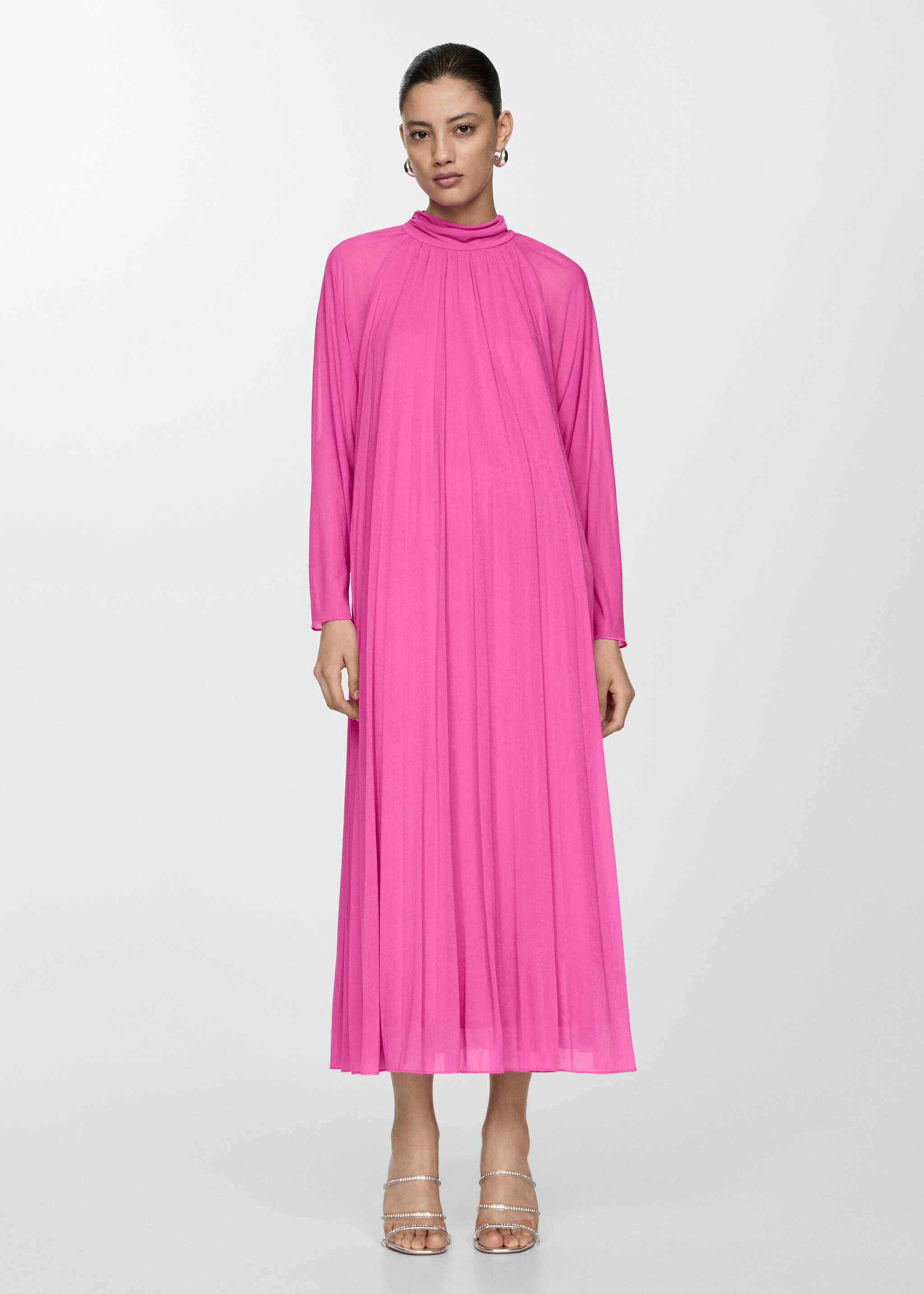 Robe longue plissée - Plan général