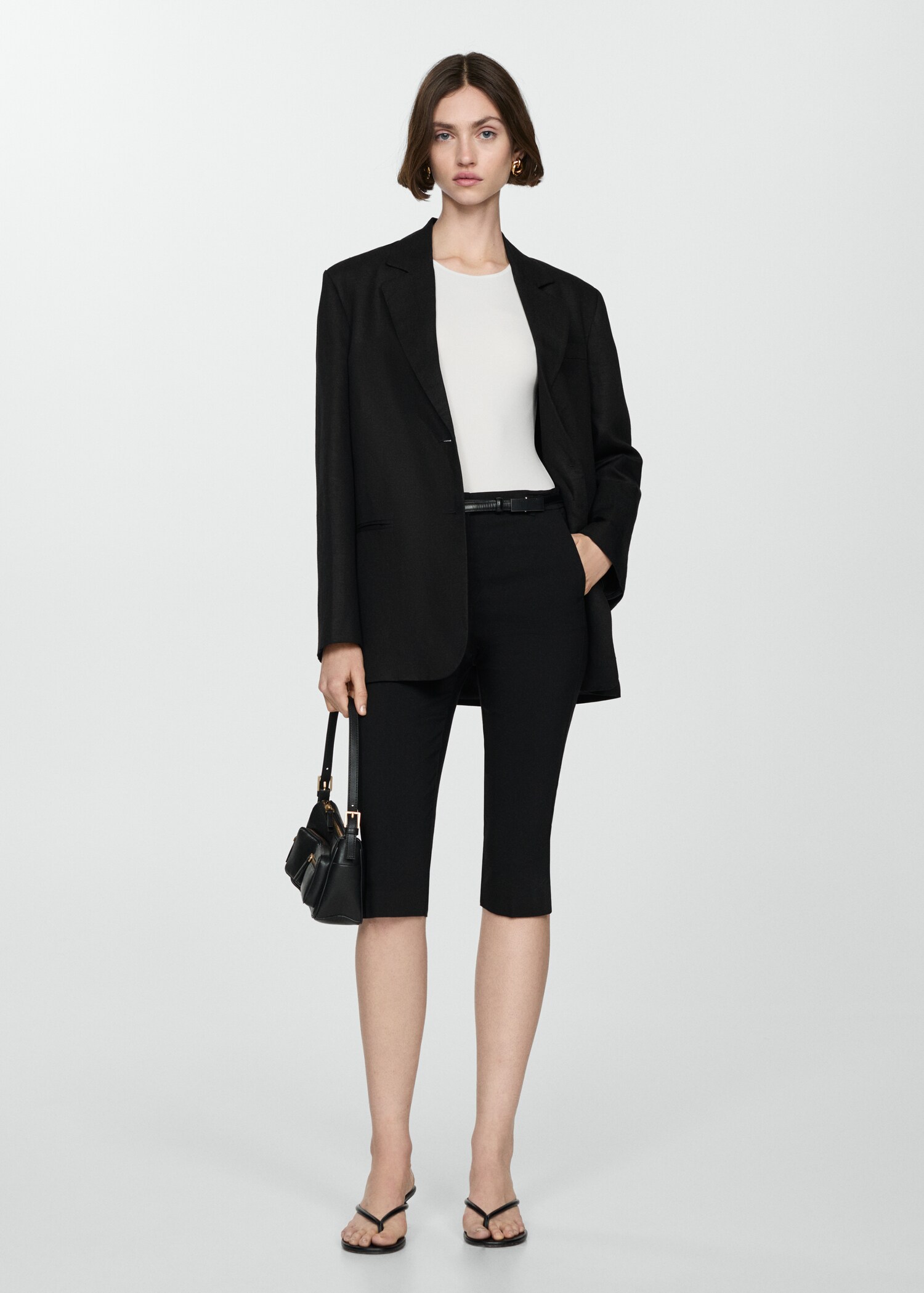 Sleeveless fitted bodysuit - General plane