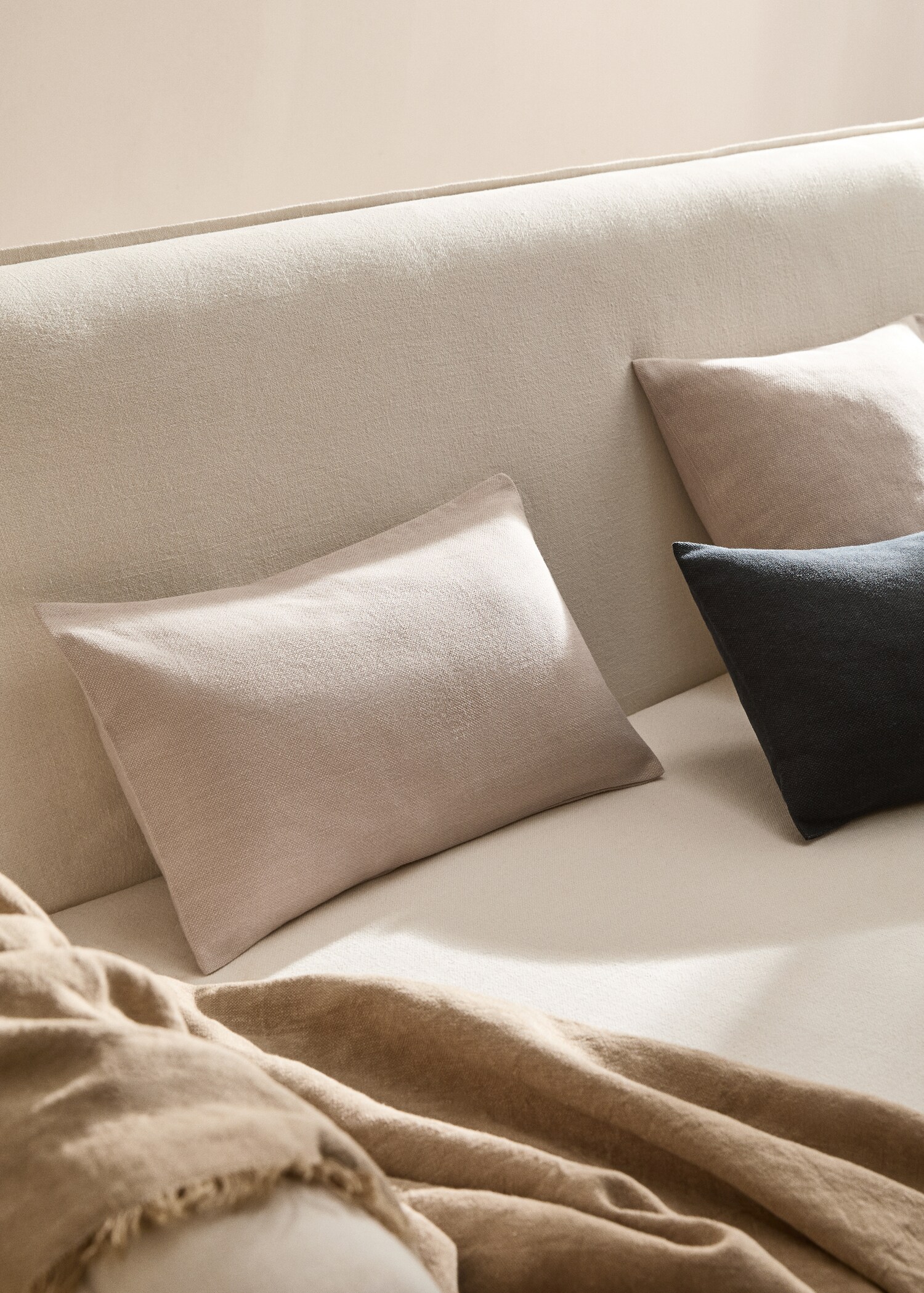 Cotton cushion cover 30x50cm - General plane