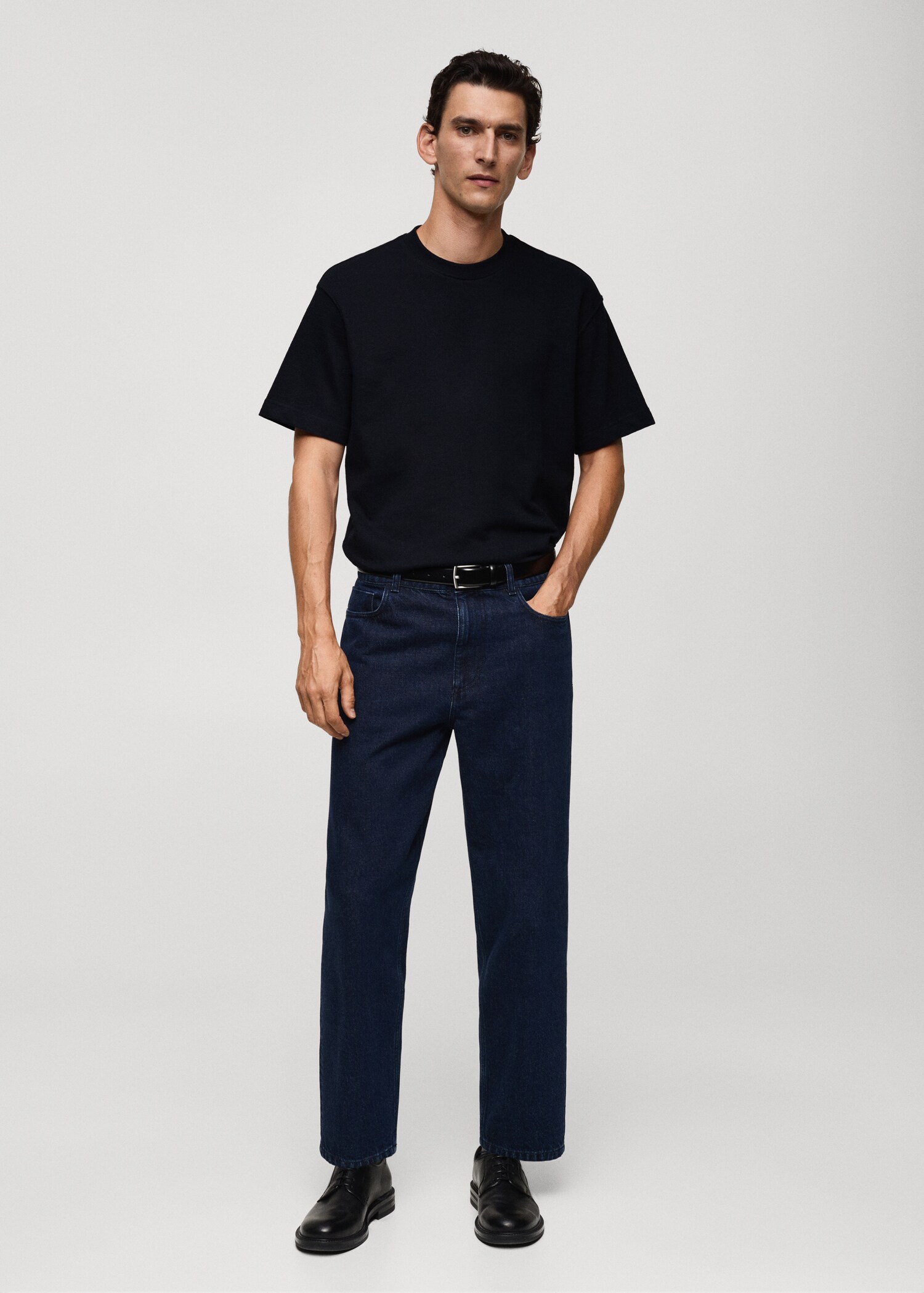 Relaxed Fit-T-Shirt aus 100 % Baumwolle - Allgemeine Ansicht