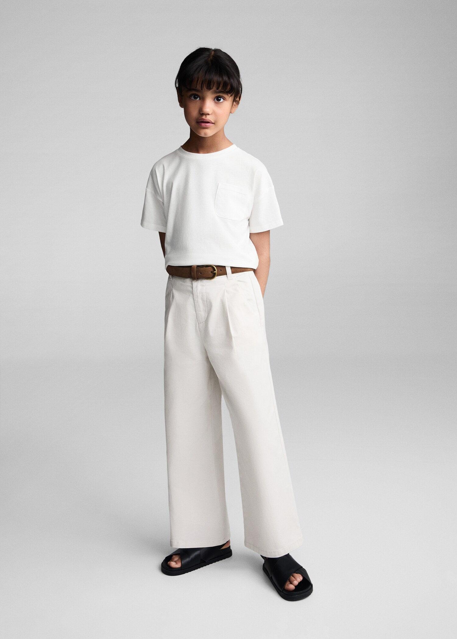 T-shirt coton poche - Plan général