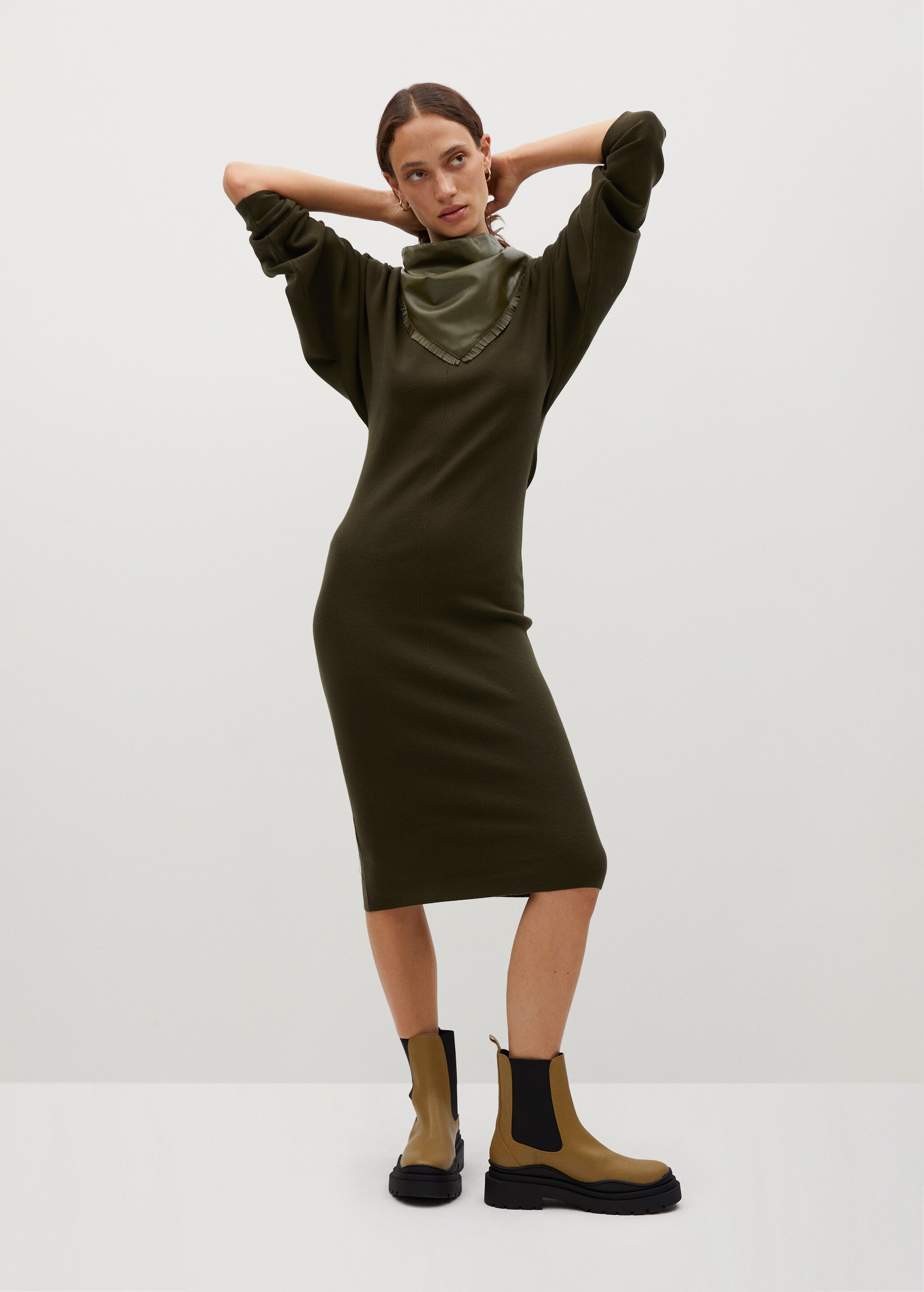 Vestido punto fino - Plano general