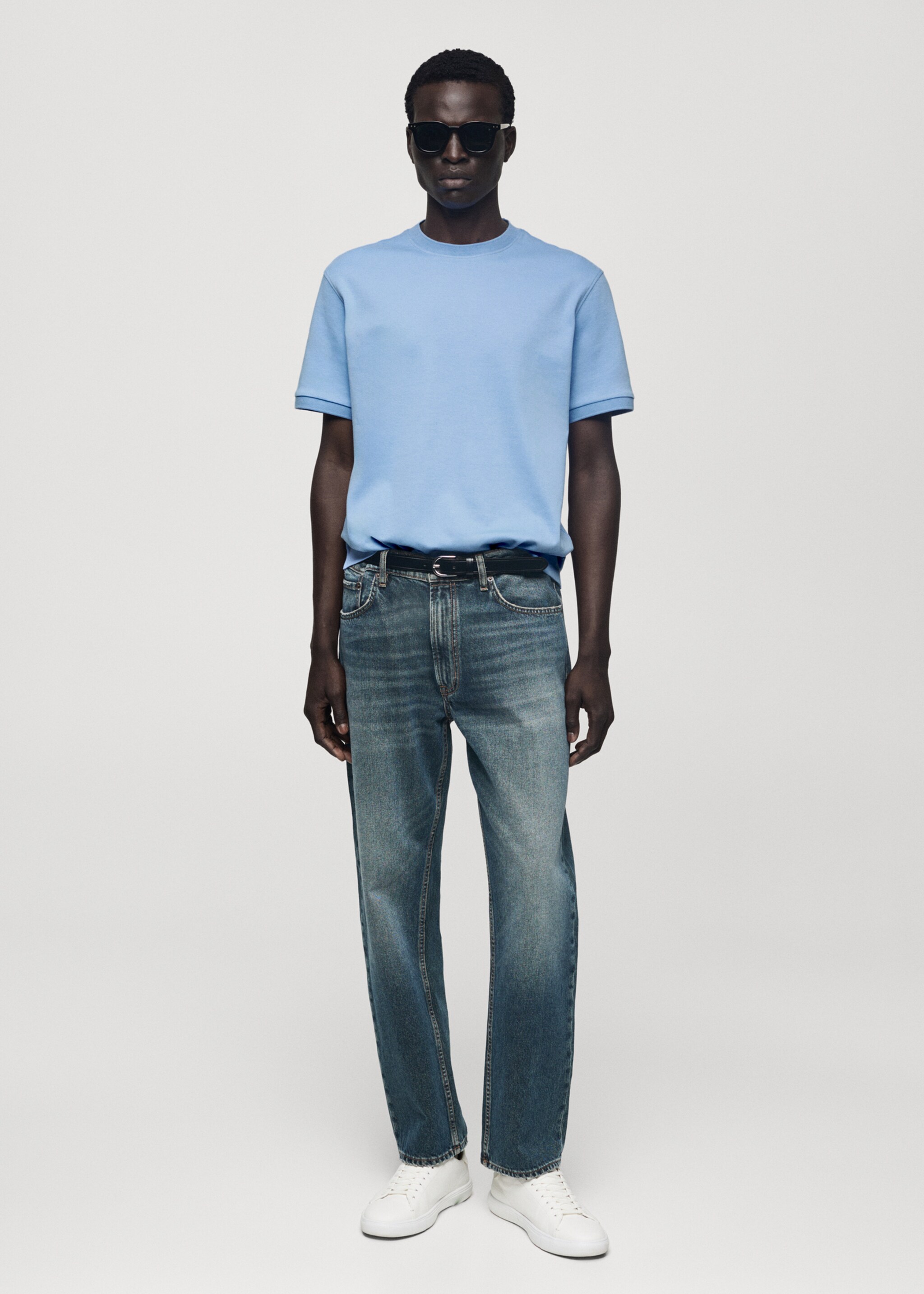 100% cotton regular-fit t-shirt - General plane