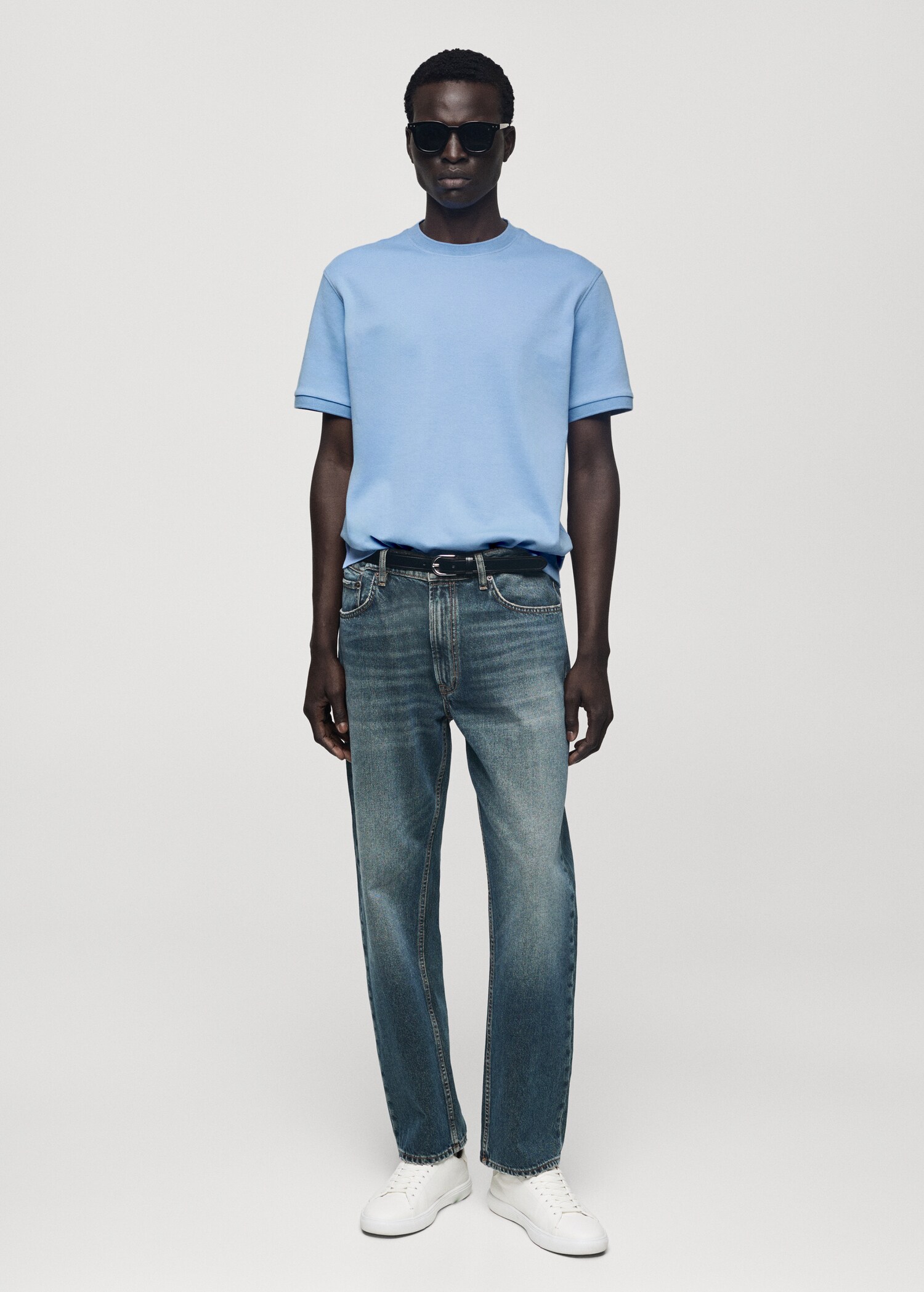 100% cotton regular-fit t-shirt - General plane