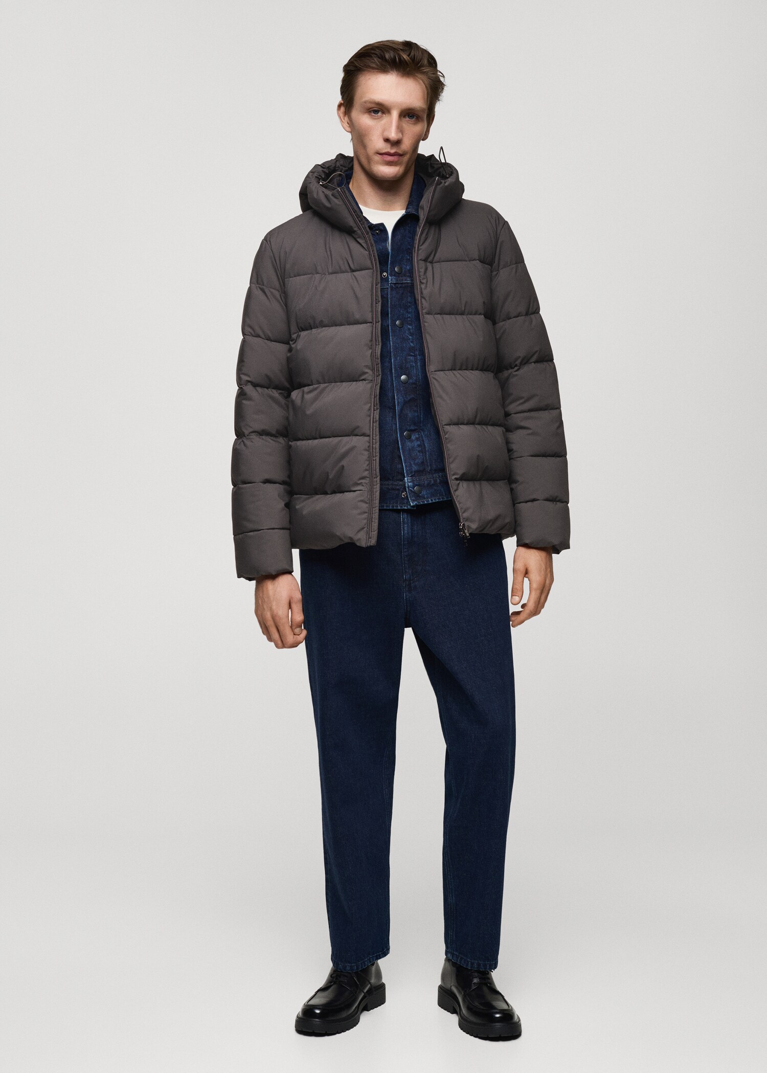 Anorac embuatat impermeable termoregulador - Pla general