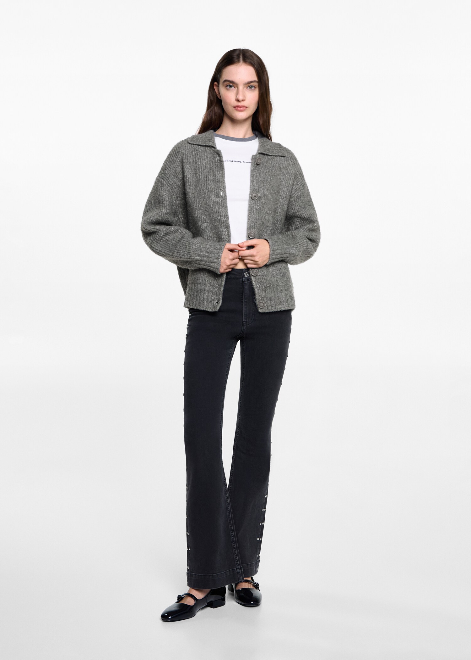 Kofta med polokrage - Allmän bild