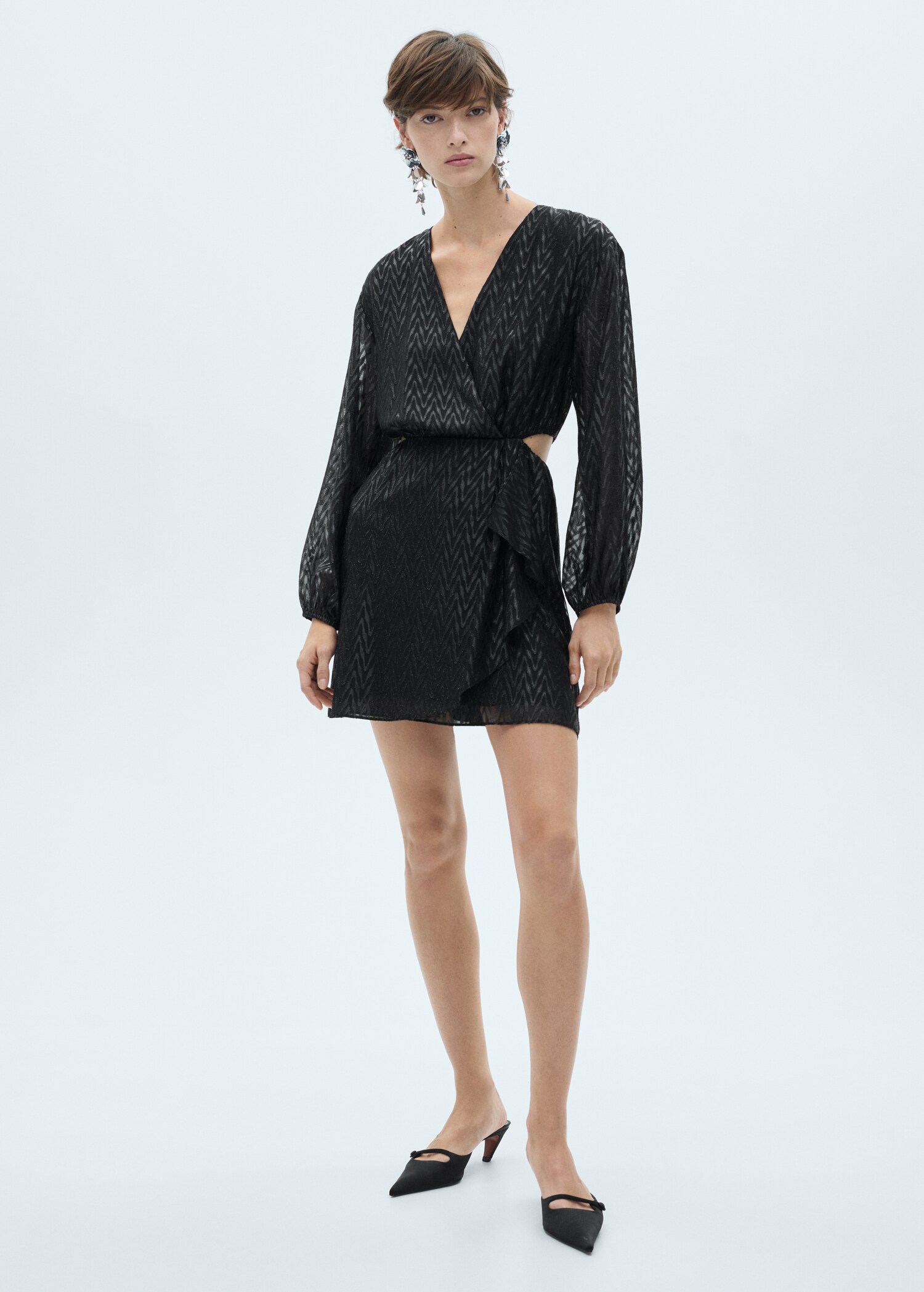 Vestit creuat obertures laterals - Pla general