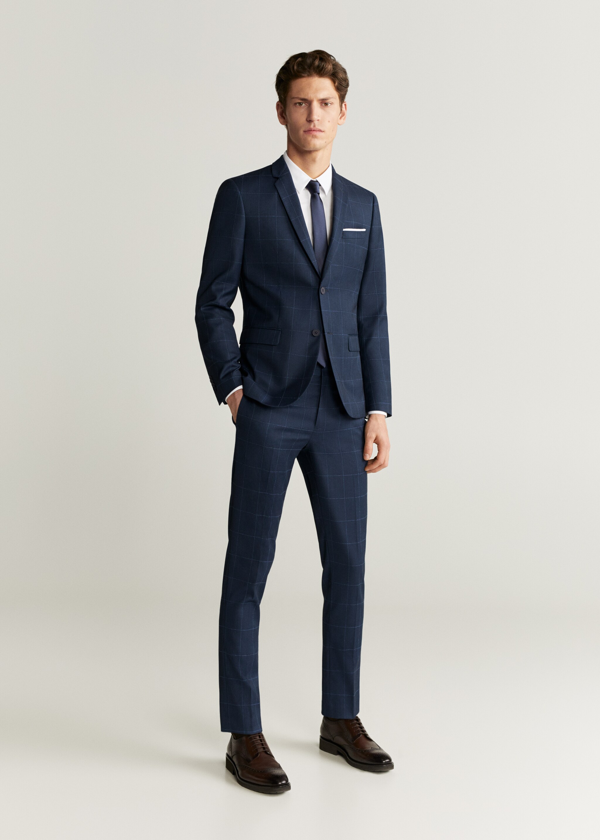 Camisa Tailored super slim fit algodón - Plano general