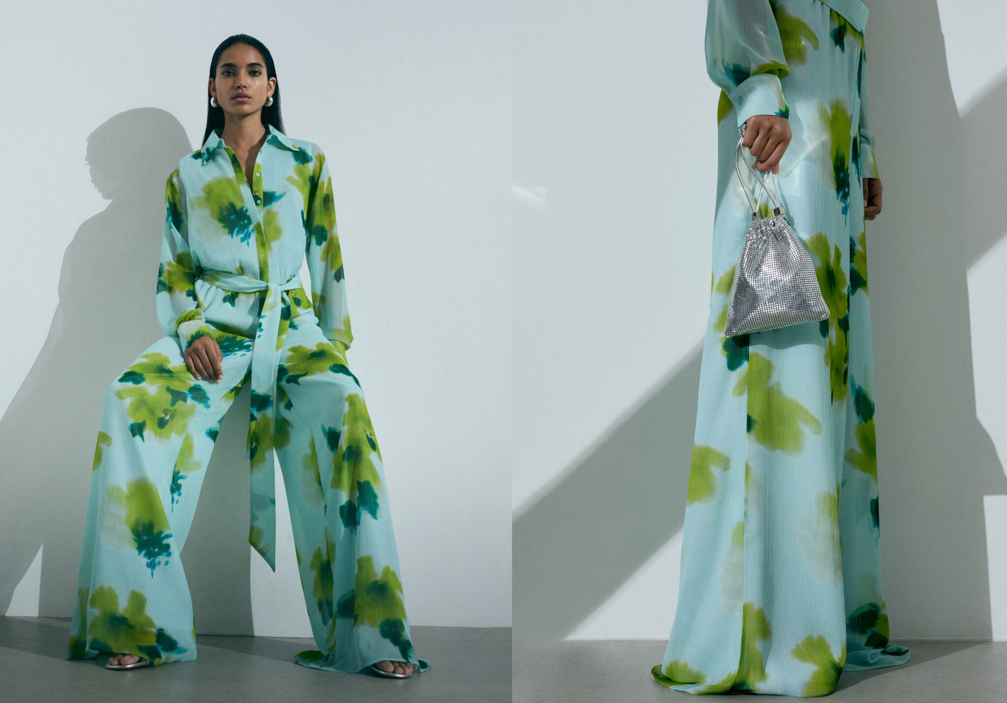 Combinaison imprimée nœud - Plan panoramique