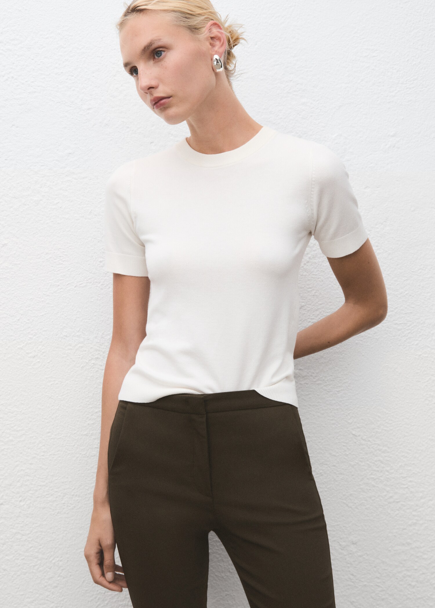 Crop skinny pants - Details of the article 1