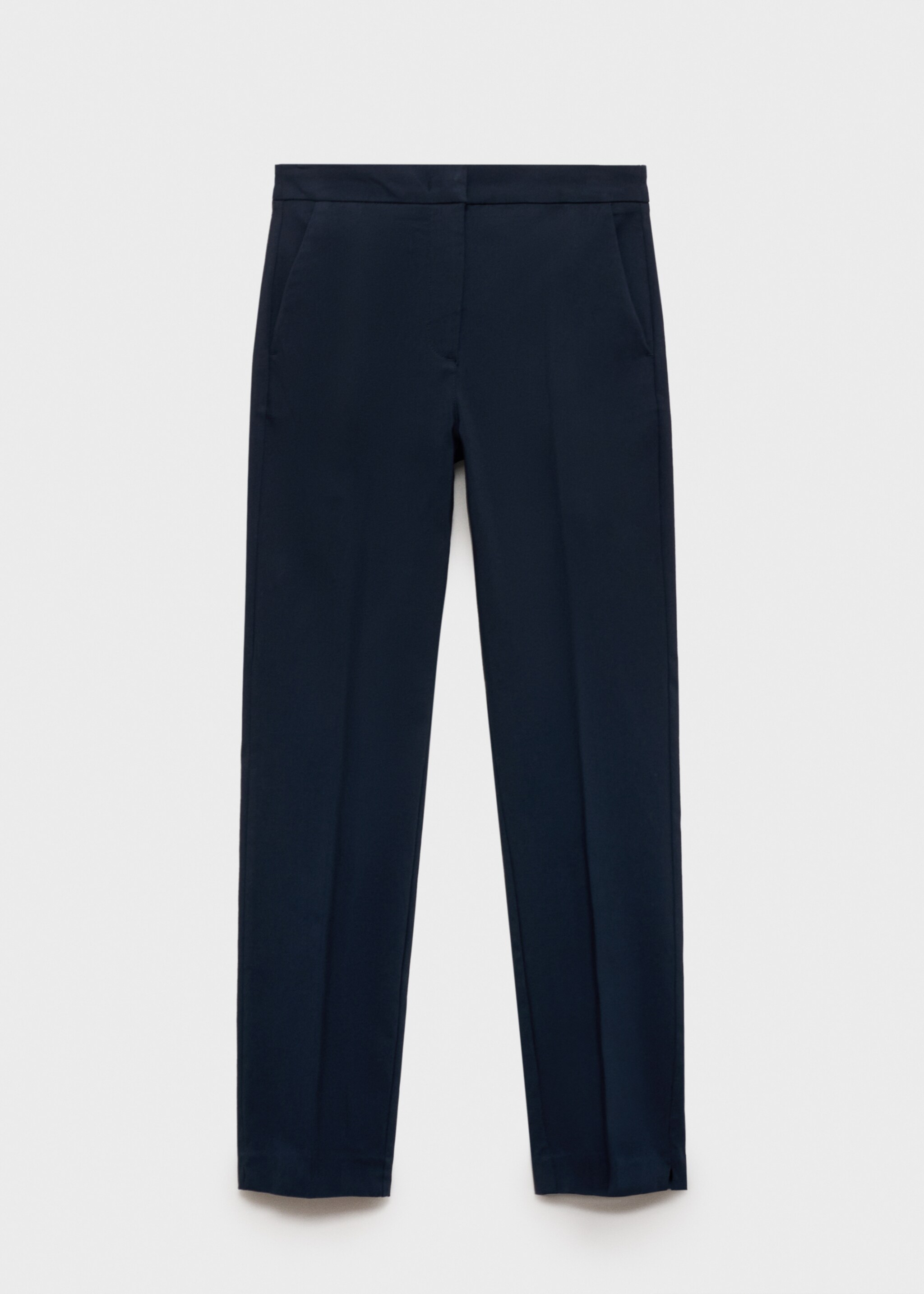 Crop skinny pants - Article without model, Dark Navy. Ref: 83700555-00.