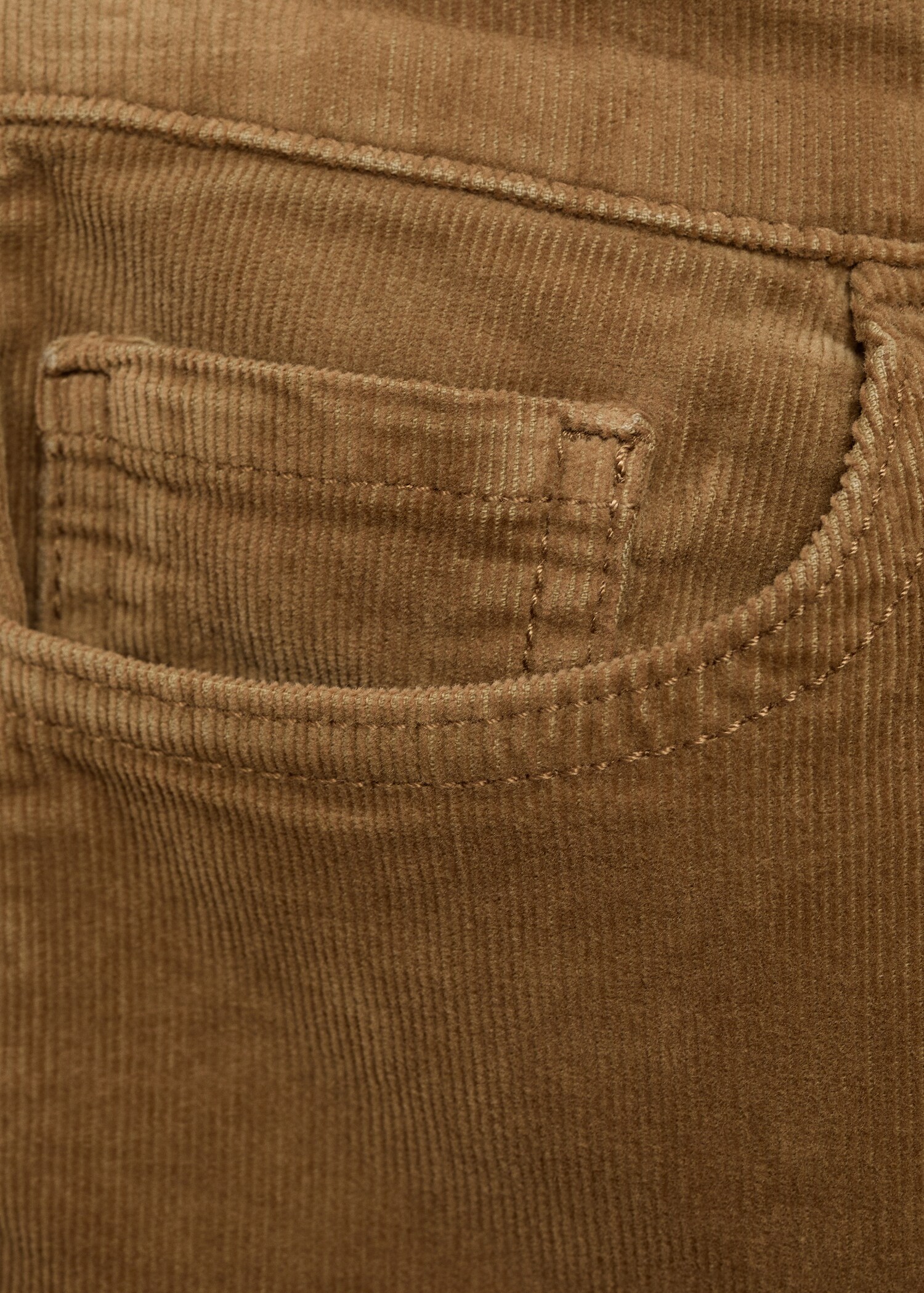 Sienna flared cropped corduroy trousers - Details of the article 0