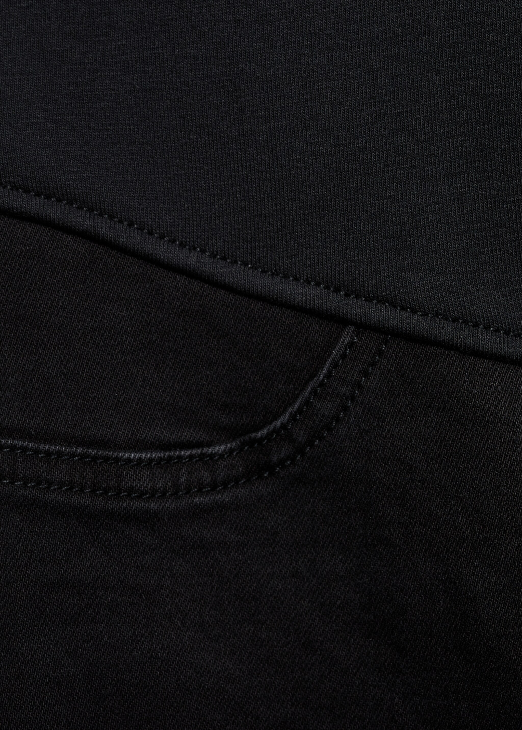 Maternity skinny jeans - Details of the article 8, Black denim. Ref: 87000251-00.