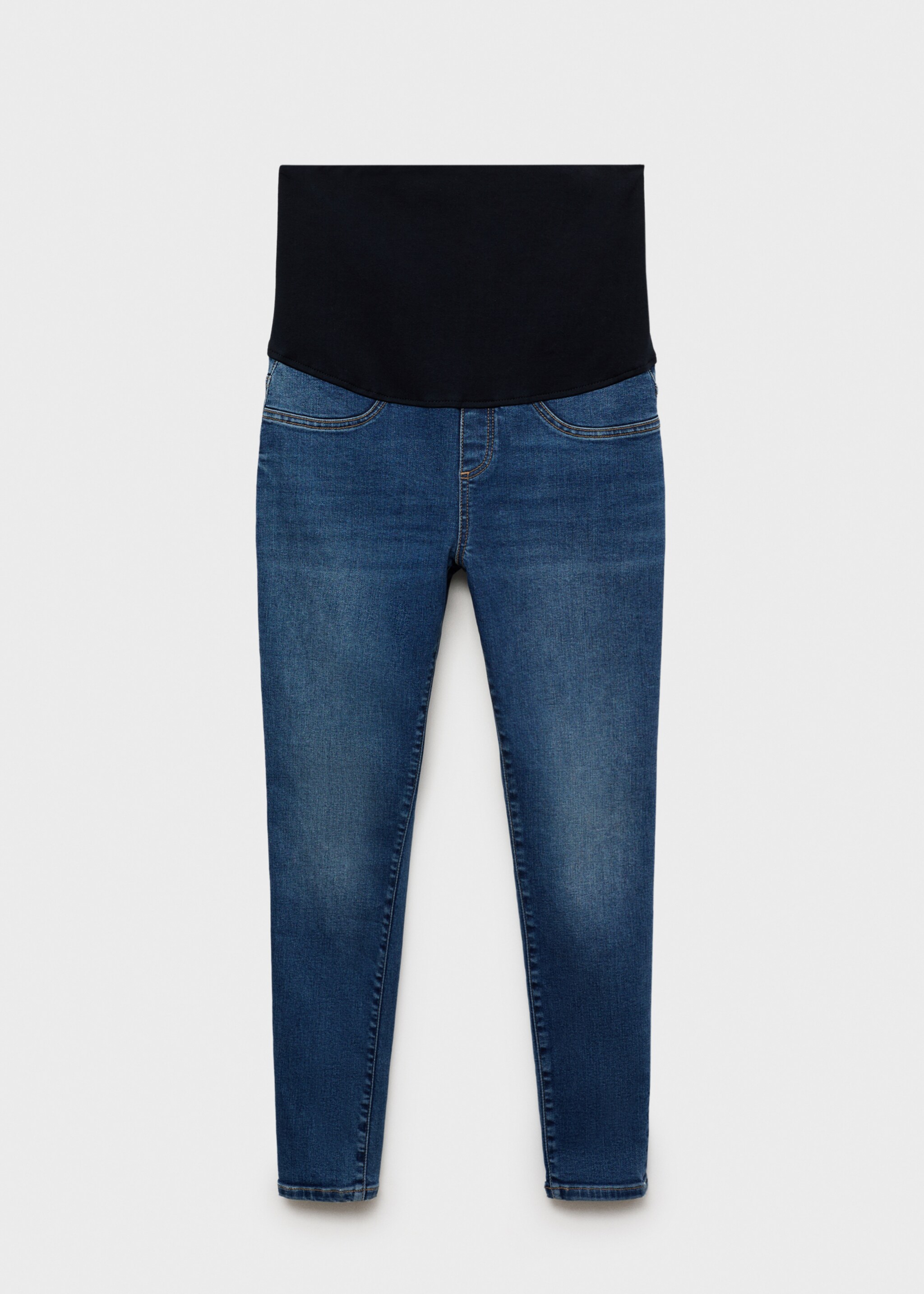 Maternity skinny jeans - Article without model, Dark Blue. Ref: 87000252-00.