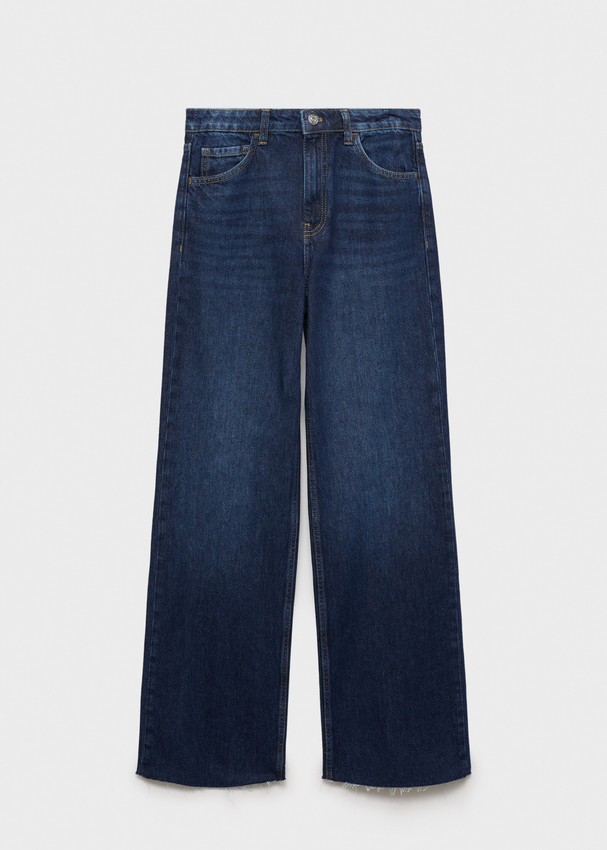 Danila High-Waist Wide-Leg Jeans - Artikel ohne Model, Dunkelblau. Ref: 87000258-00.